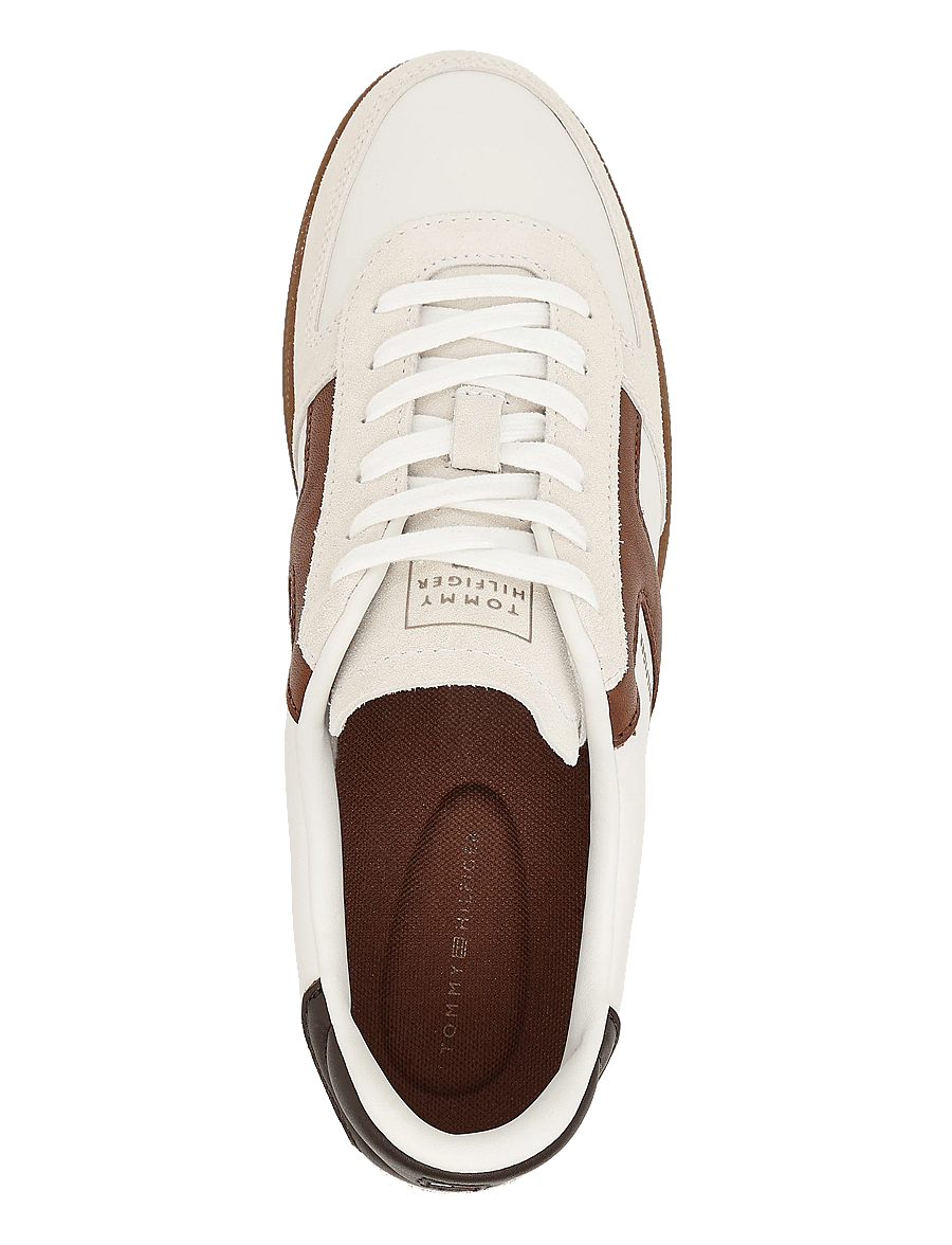 Tommy Hilfiger - TH TRIBECA SNEAKER MIX - låga sneakers - ecru - 3
