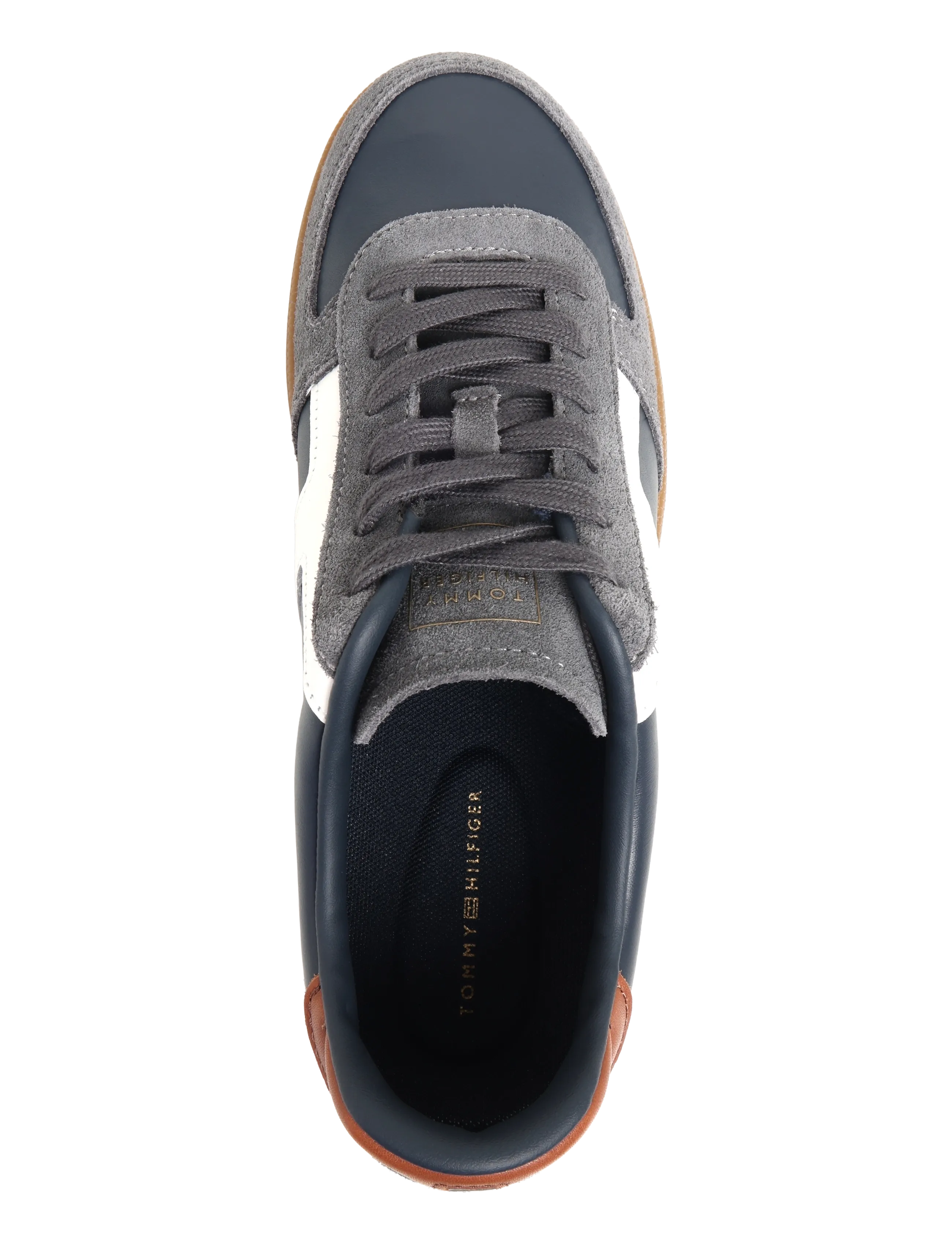 Tommy Hilfiger - TH TRIBECA SNEAKER MIX - låga sneakers - navy blue - 3