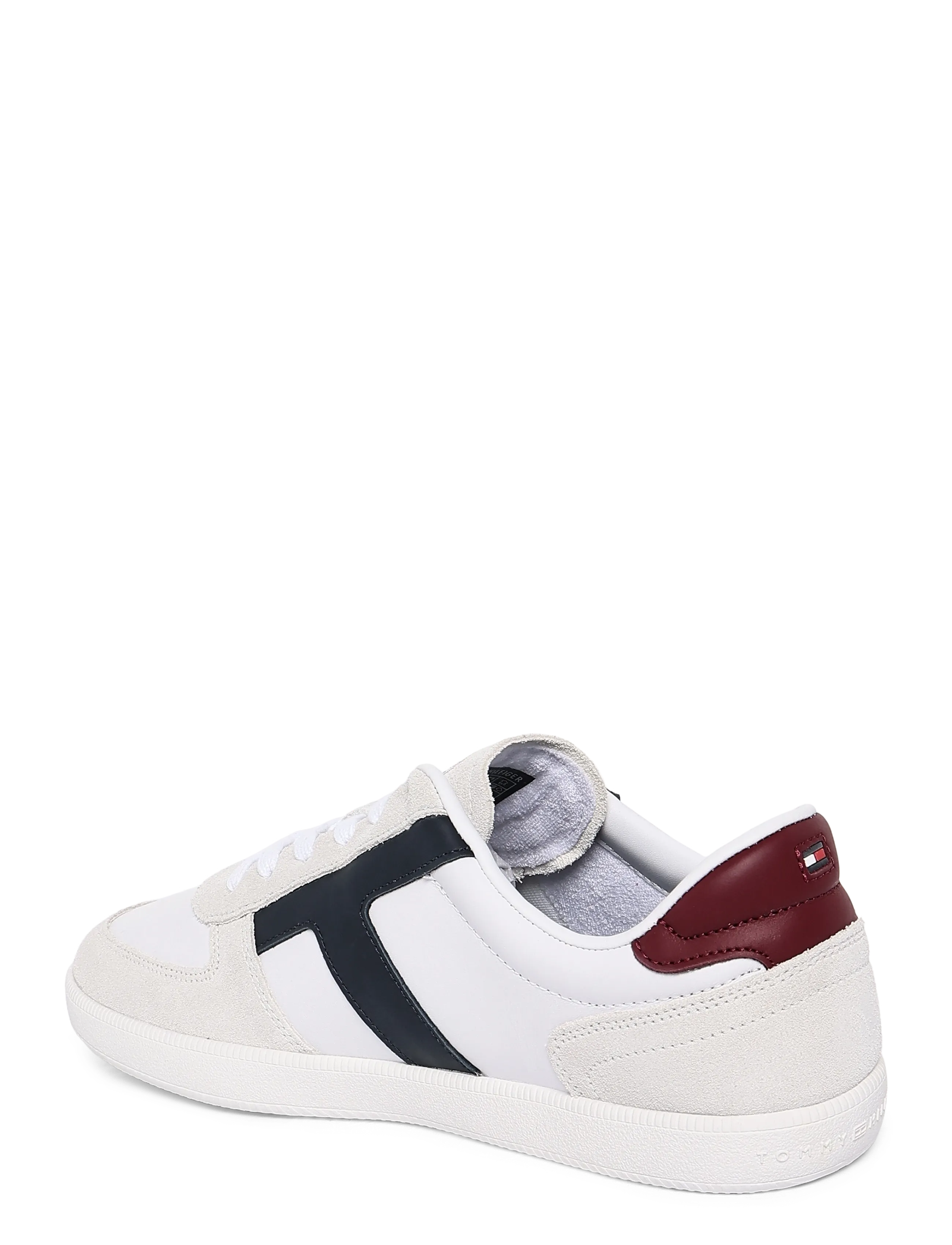 Tommy Hilfiger - TH TRIBECA SNEAKER MIX - låga sneakers - white - 1