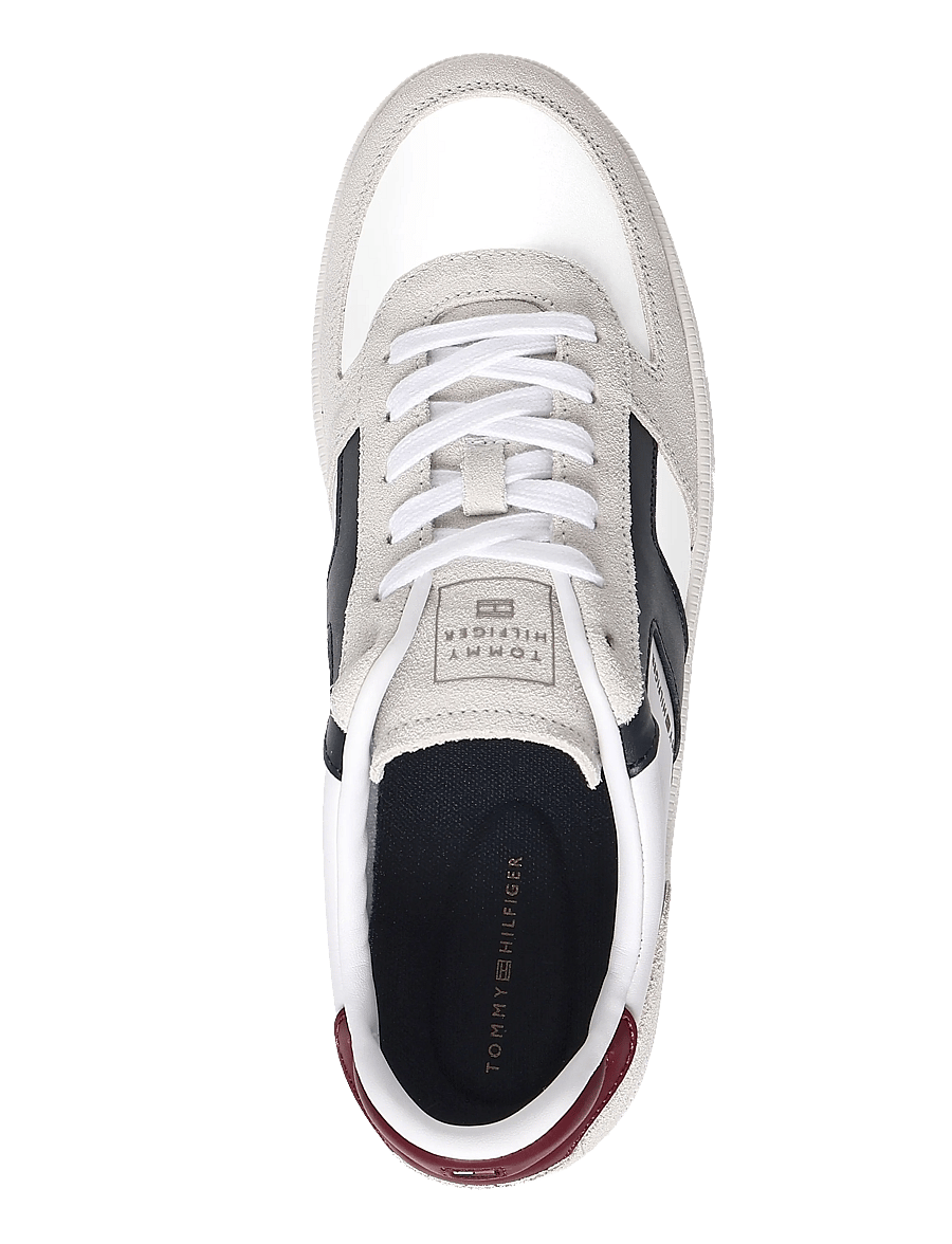 Tommy Hilfiger - TH TRIBECA SNEAKER MIX - låga sneakers - white - 3