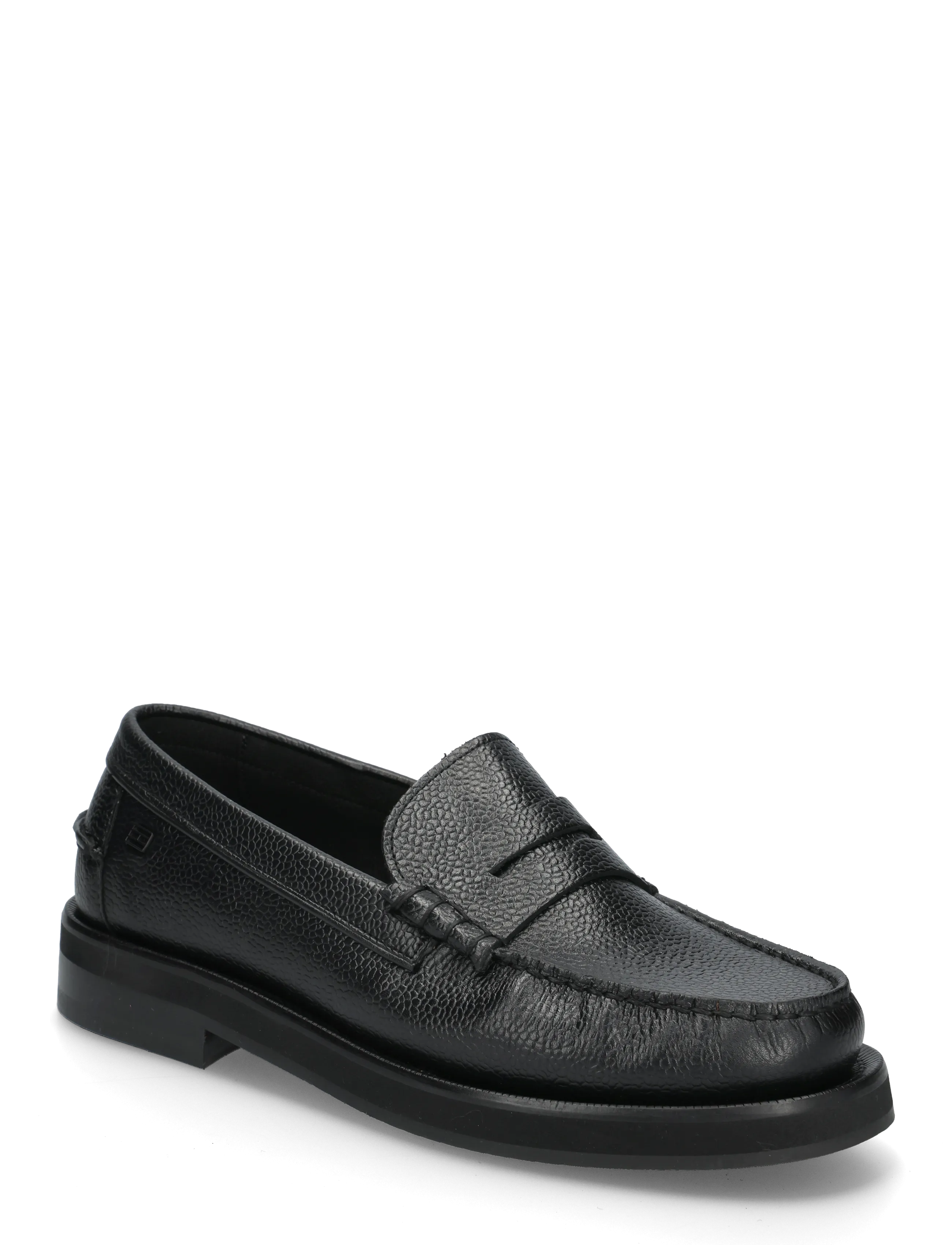 Tommy Hilfiger PREMIUM SCOTCH GRAIN LOAFER - Skor - BLACK / black