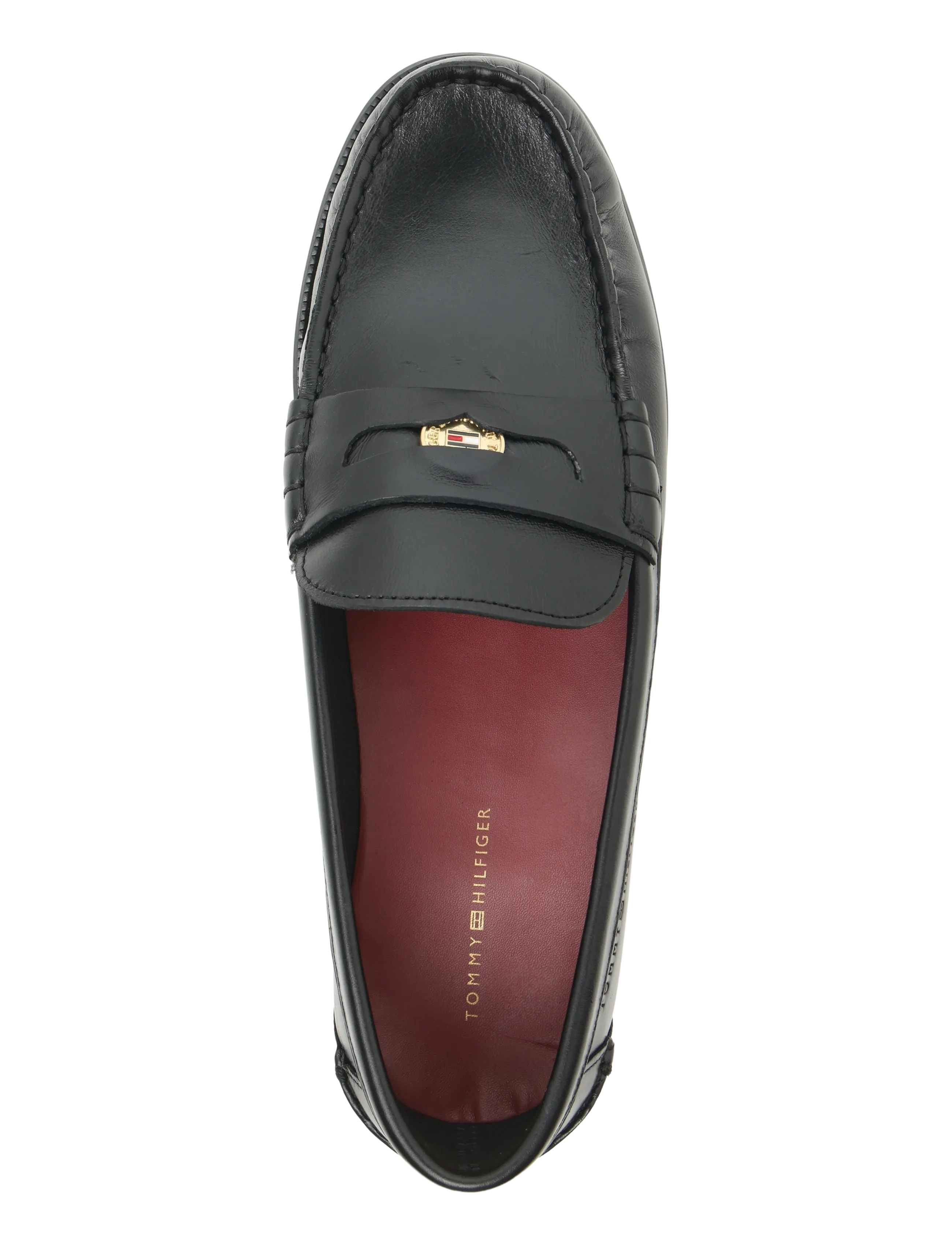 Tommy Hilfiger - HILFIGER BRUSHED LEATHER LOAFER - black - 2
