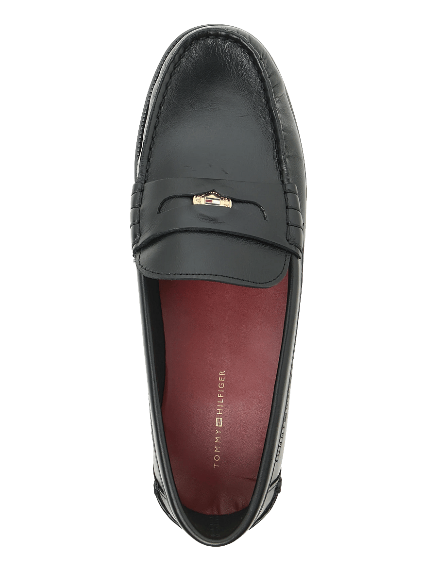 Tommy Hilfiger - HILFIGER BRUSHED LEATHER LOAFER - shop by occasion - black - 2