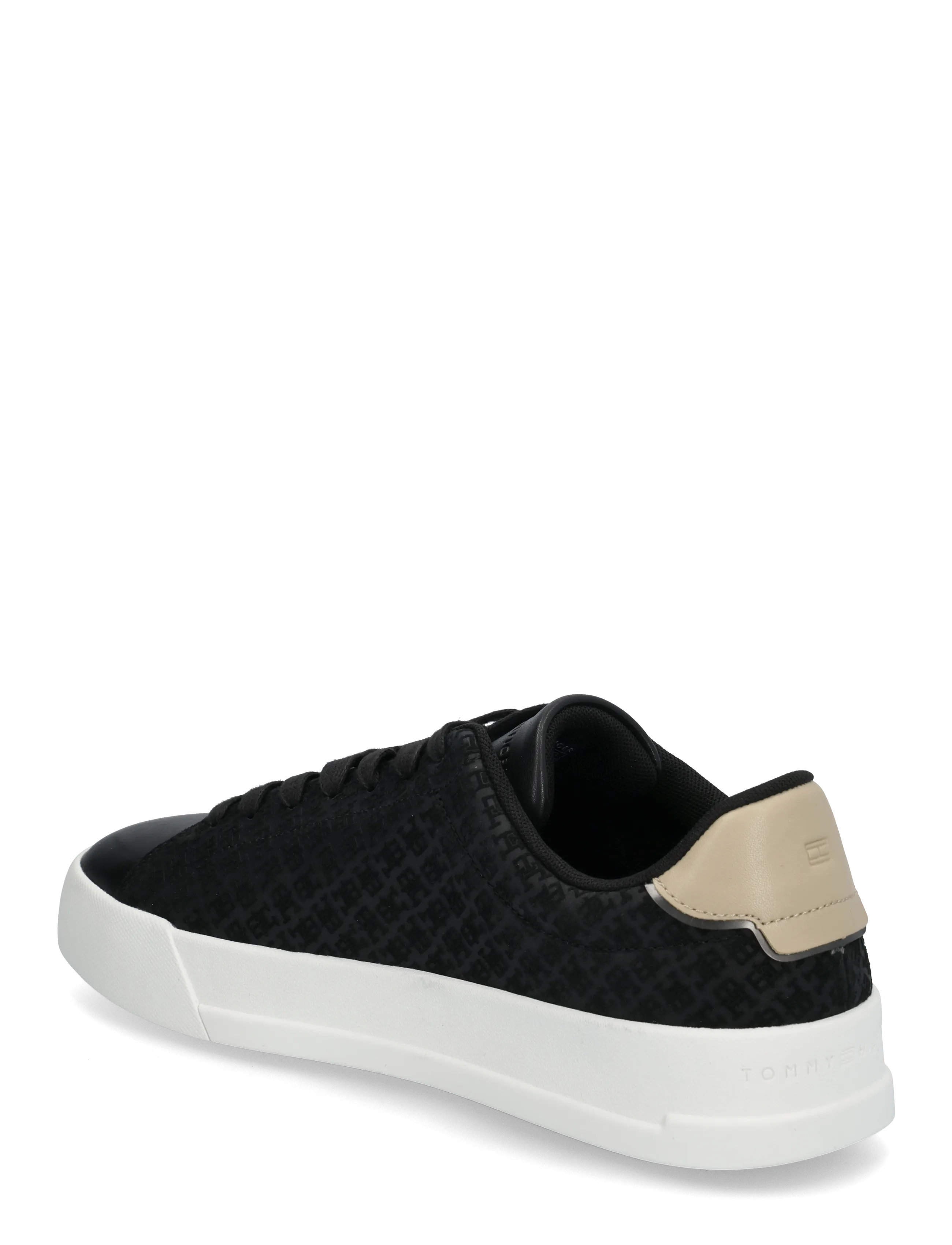 Tommy Hilfiger - TH COURT LTH MIX  MONOGRAM - shoppa efter tillfälle - black - 1