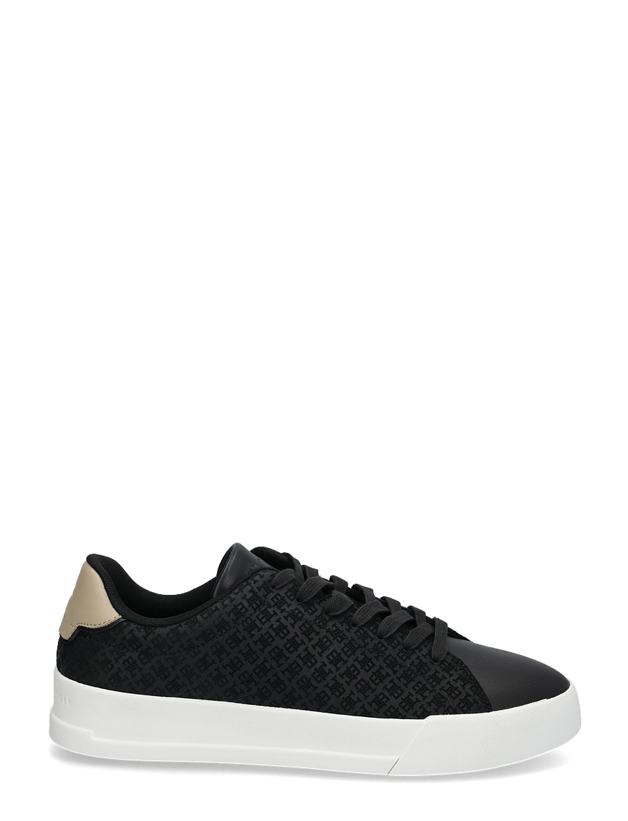 Tommy Hilfiger - TH COURT LTH MIX MONOGRAM - shoppa efter tillfälle - black - 2
