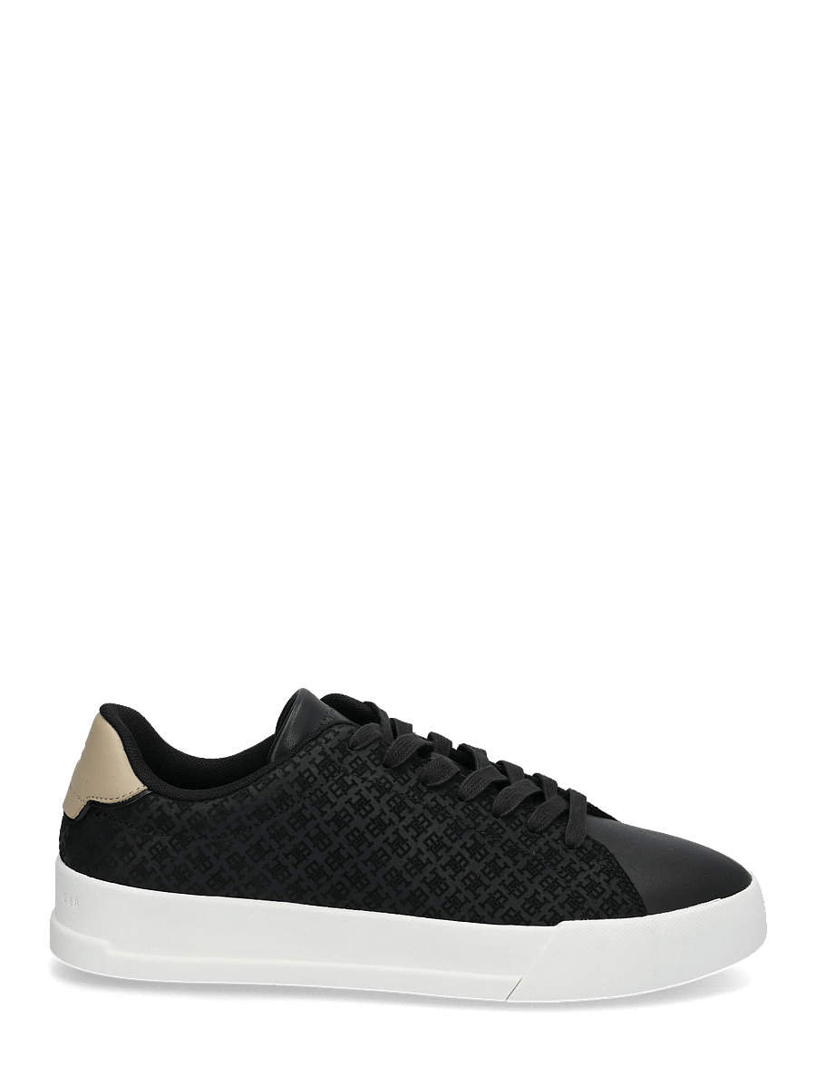 Tommy Hilfiger - TH COURT LTH MIX MONOGRAM - shoppa efter tillfälle - black - 2