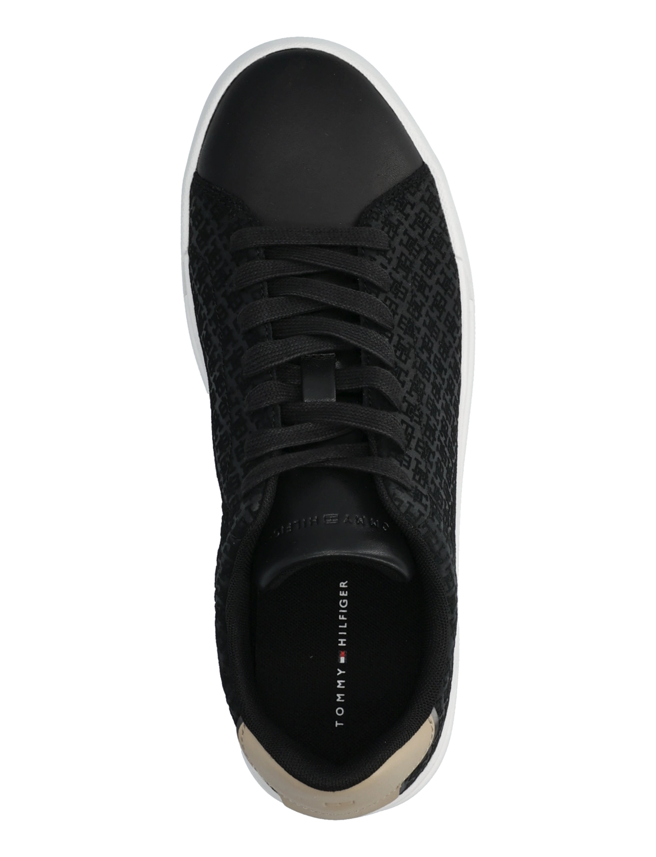 Tommy Hilfiger - TH COURT LTH MIX  MONOGRAM - shoppa efter tillfälle - black - 3