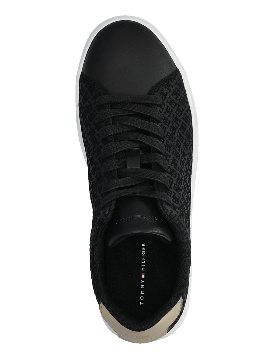 Tommy Hilfiger - TH COURT LTH MIX MONOGRAM - shoppa efter tillfälle - black - 3