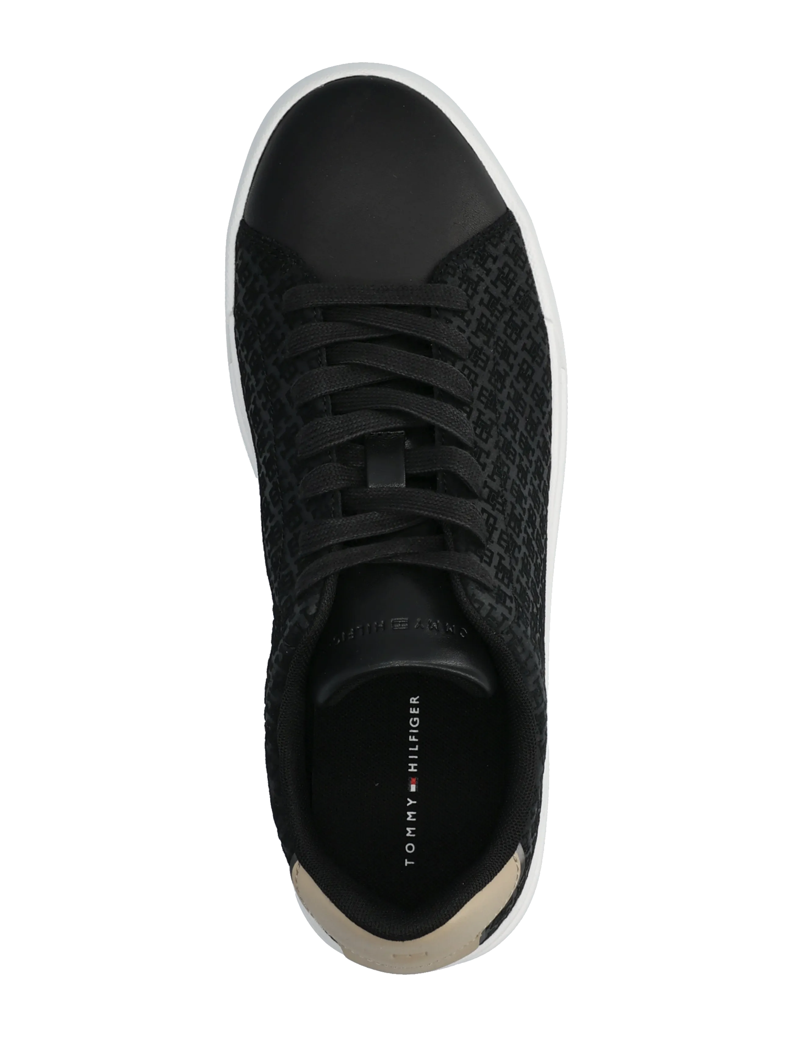 Tommy Hilfiger - TH COURT LTH MIX  MONOGRAM - shoppa efter tillfälle - black - 3