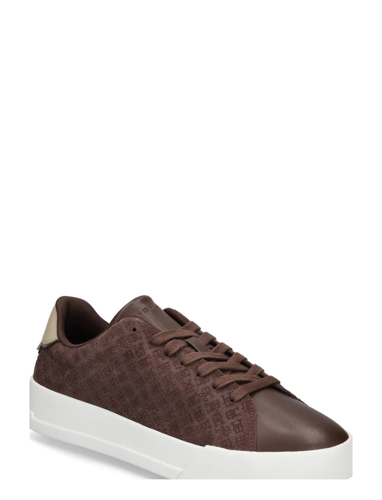 Tommy Hilfiger TH COURT LTH MIX  MONOGRAM - Achetez par style - COCOA / brown