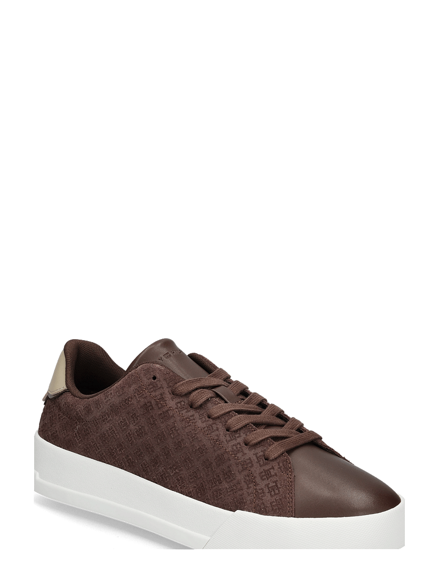 Tommy Hilfiger - TH COURT LTH MIX MONOGRAM - achetez selon l'occasion - cocoa - 0