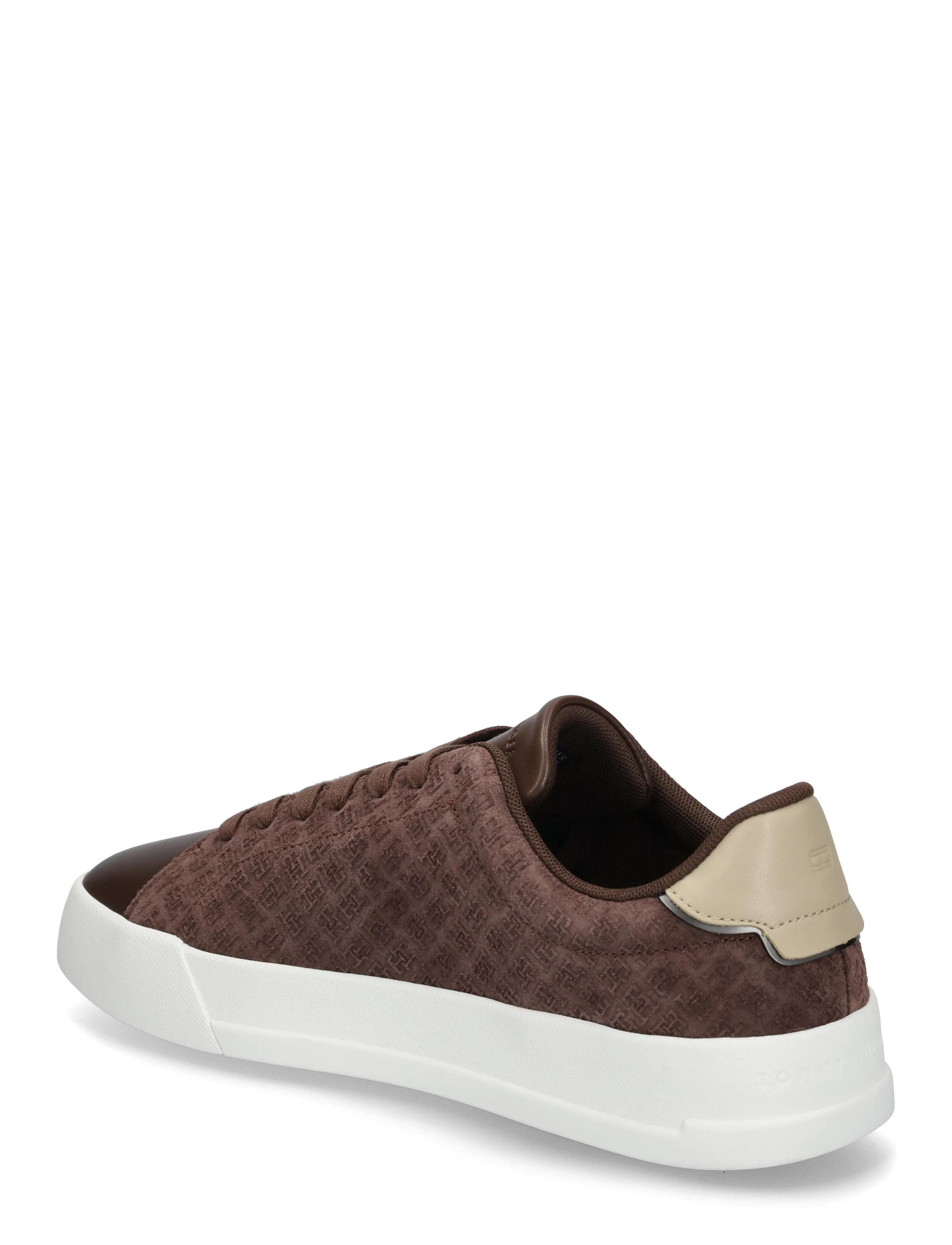 Tommy Hilfiger - TH COURT LTH MIX  MONOGRAM - shoppa efter tillfälle - cocoa - 1