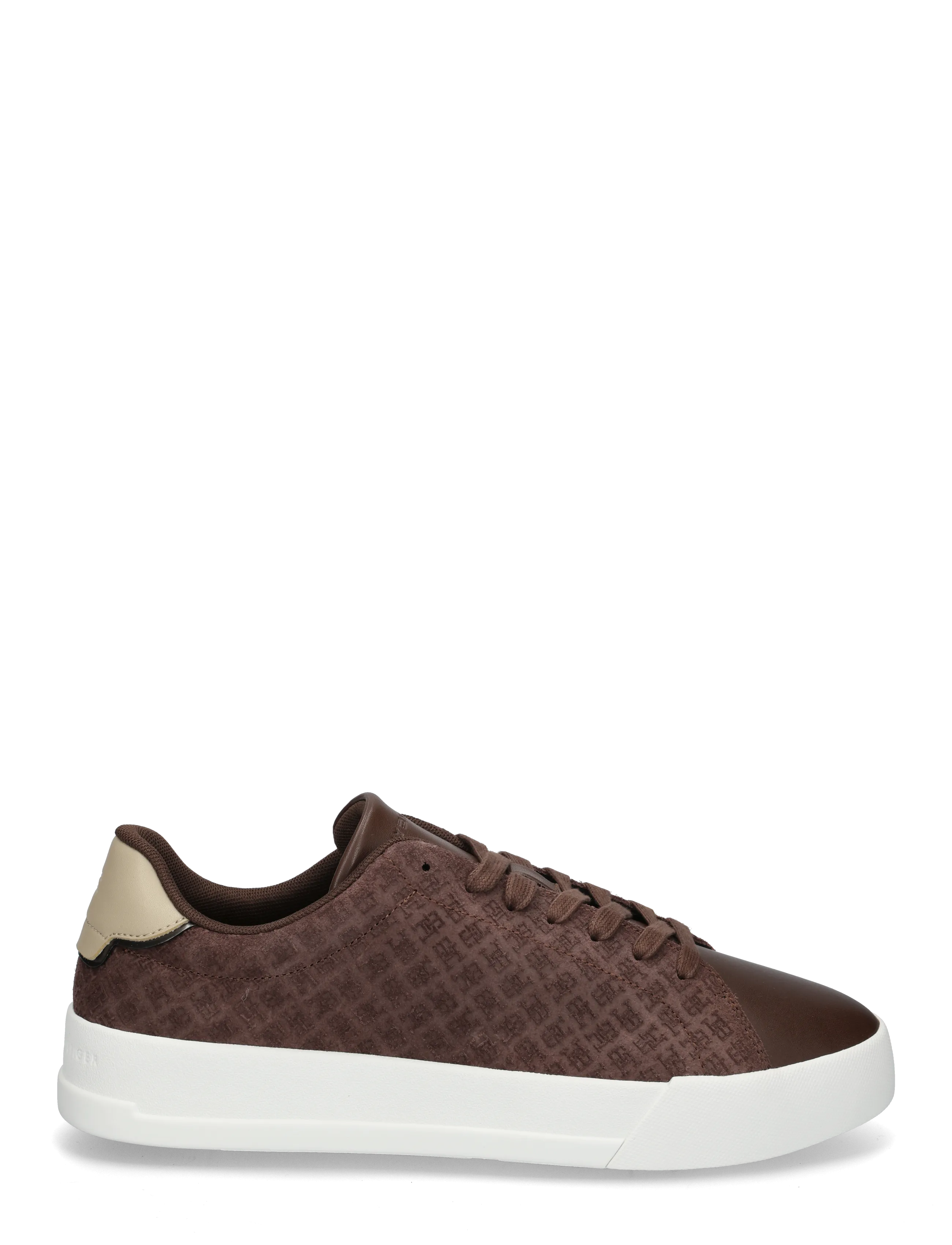Tommy Hilfiger - TH COURT LTH MIX  MONOGRAM - shoppa efter tillfälle - cocoa - 2