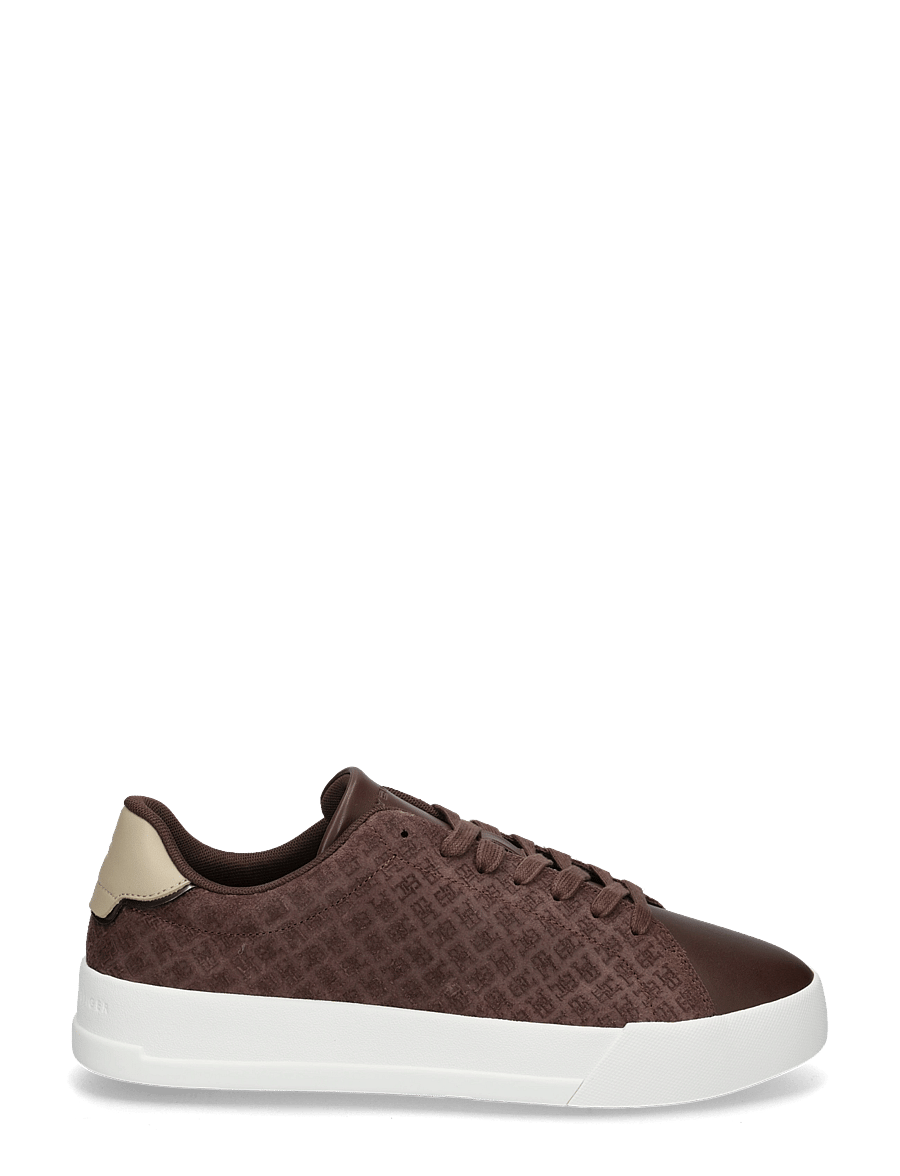 Tommy Hilfiger - TH COURT LTH MIX MONOGRAM - achetez selon l'occasion - cocoa - 2