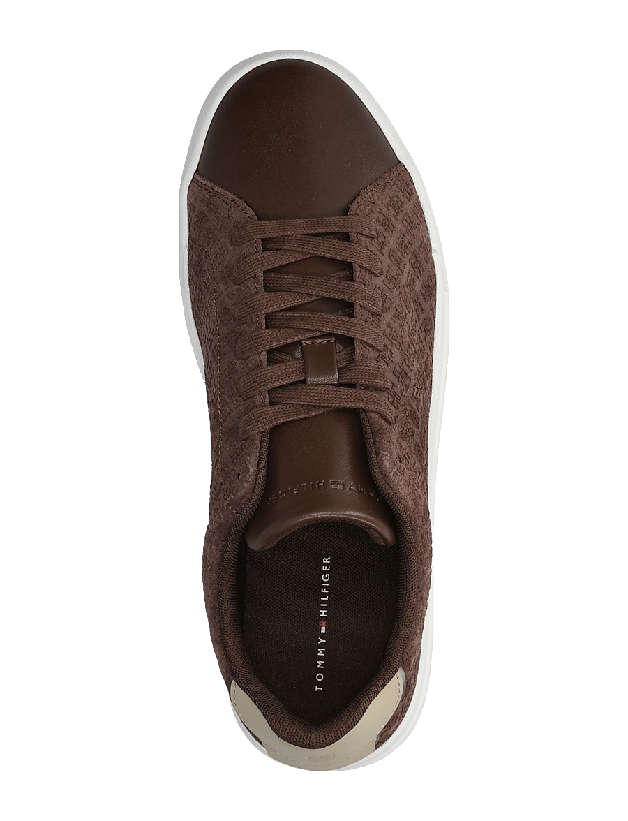 Tommy Hilfiger - TH COURT LTH MIX MONOGRAM - shoppa efter tillfälle - cocoa - 3