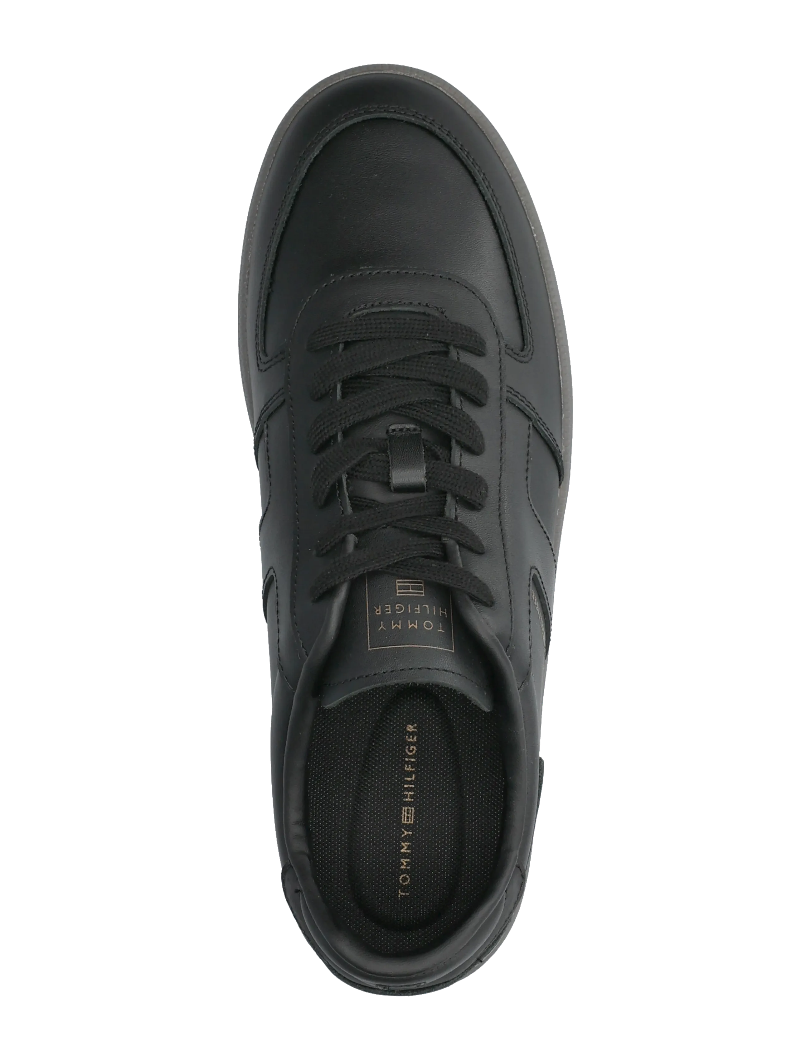 Tommy Hilfiger - TH TRIBECA SNEAKER LEATHER - osta olukorra järgi - black - 3