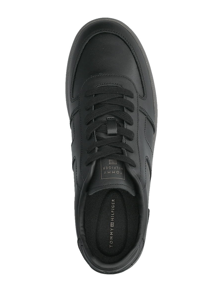 Tommy Hilfiger - TH TRIBECA SNEAKER LEATHER - osta olukorra järgi - black - 3