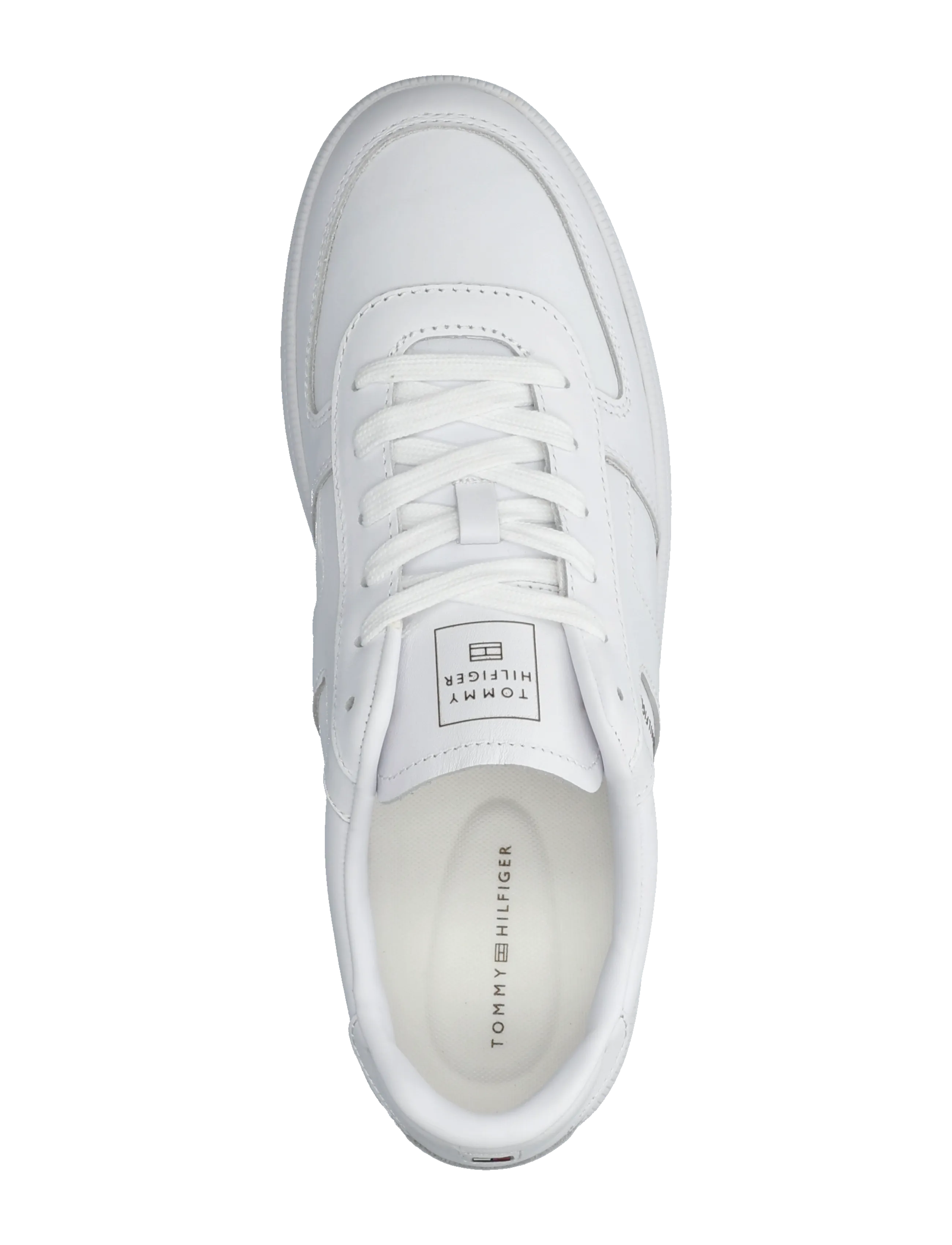 Tommy Hilfiger - TH TRIBECA SNEAKER LEATHER - nach anlass kaufen - white - 3