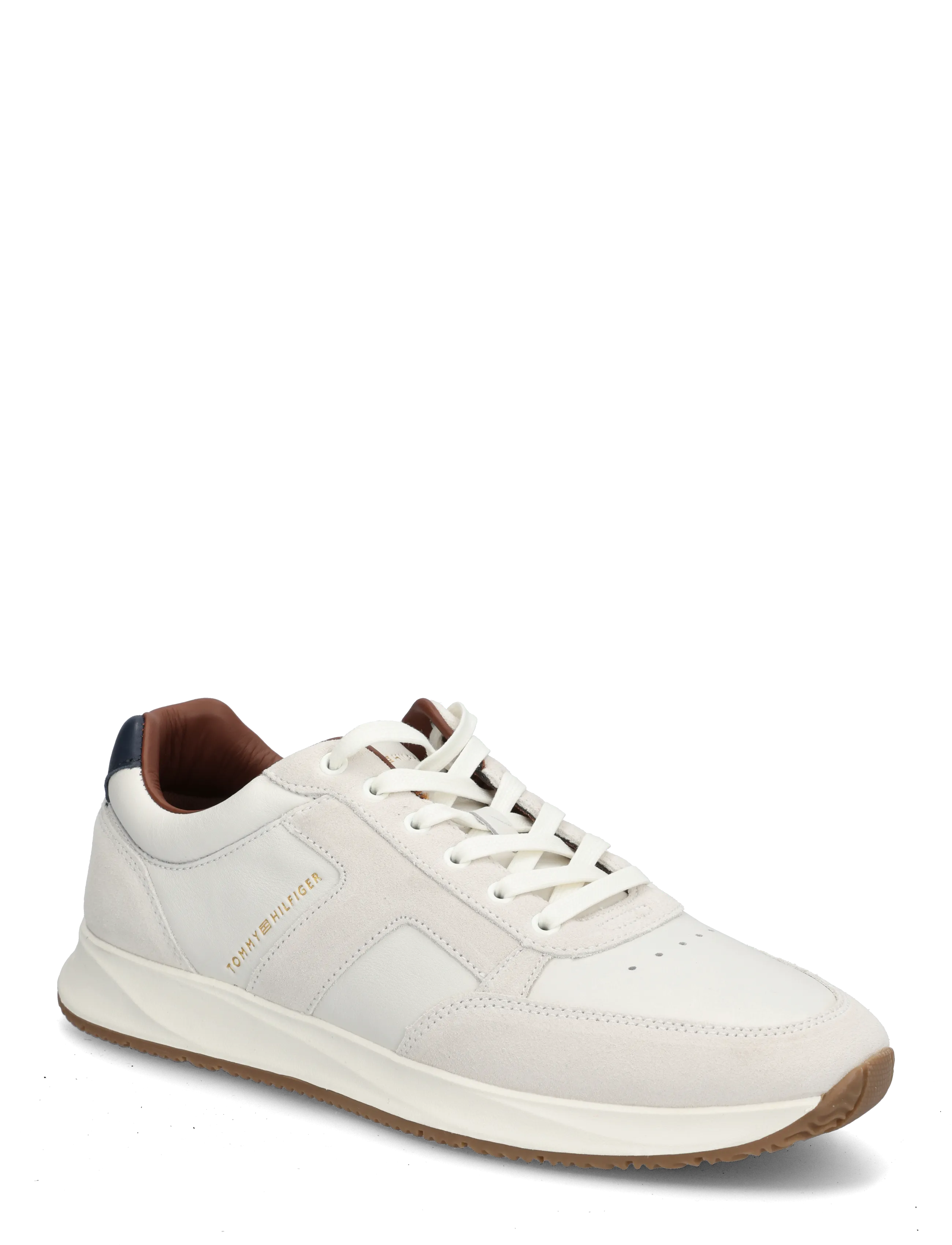 Tommy Hilfiger ELEVATED HILFIGER MIX RUNNER - Tommy Hilfiger - ECRU / cream