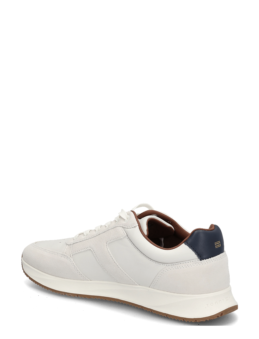 Tommy Hilfiger - ELEVATED HILFIGER MIX RUNNER - low-top sneaker - ecru - 1