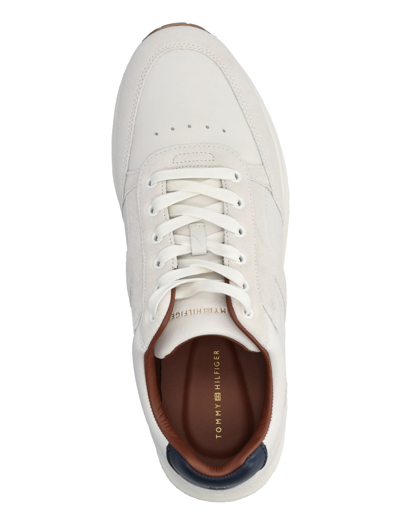 Tommy Hilfiger - ELEVATED HILFIGER MIX RUNNER - low-top sneaker - ecru - 3