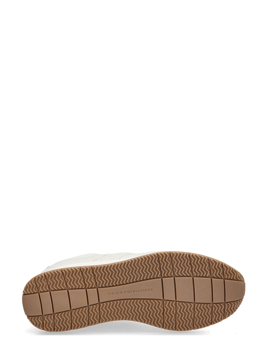 Tommy Hilfiger - ELEVATED HILFIGER MIX RUNNER - low-top sneaker - ecru - 4