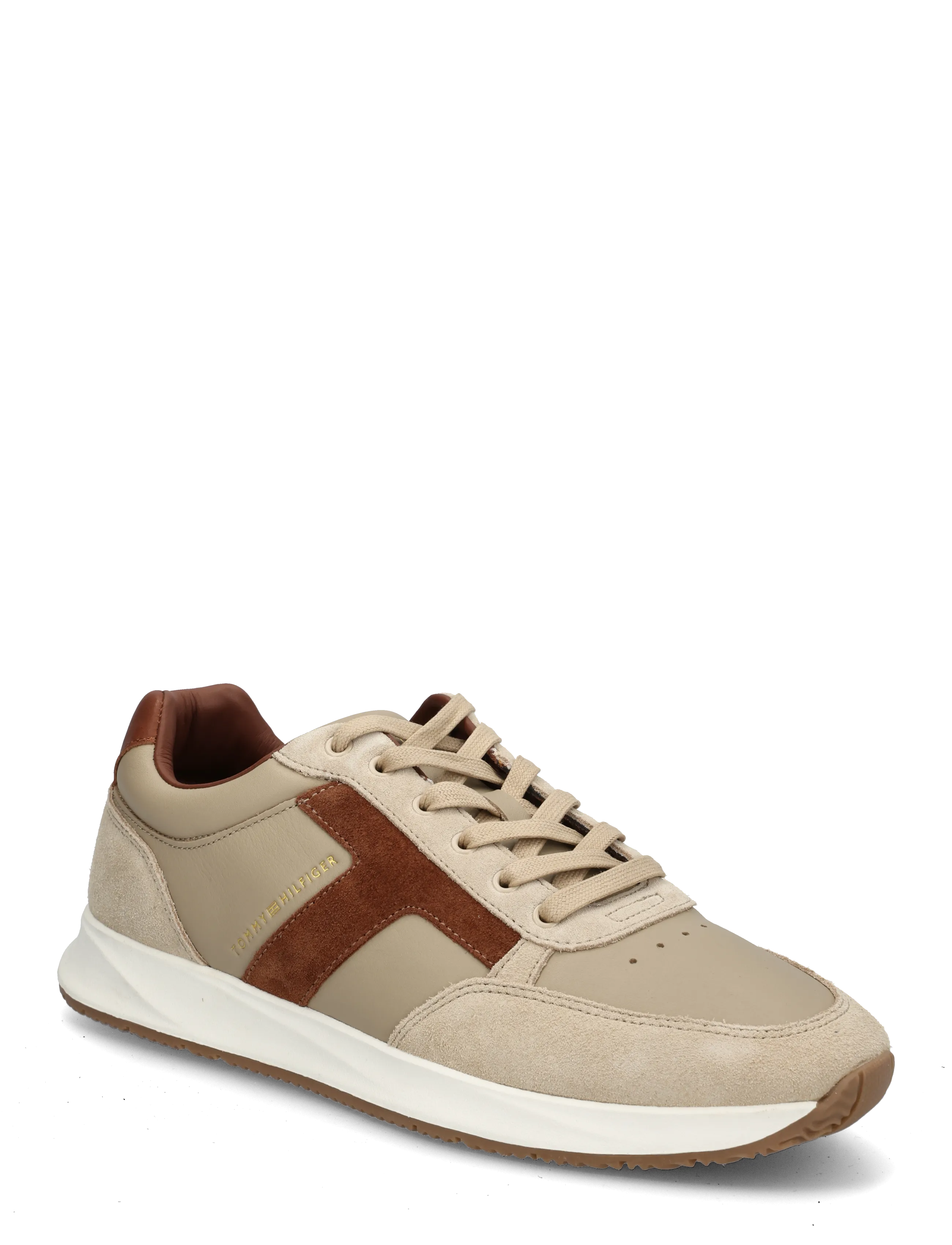 Tommy Hilfiger ELEVATED HILFIGER MIX RUNNER - Tommy Hilfiger - HORSERADISH / beige