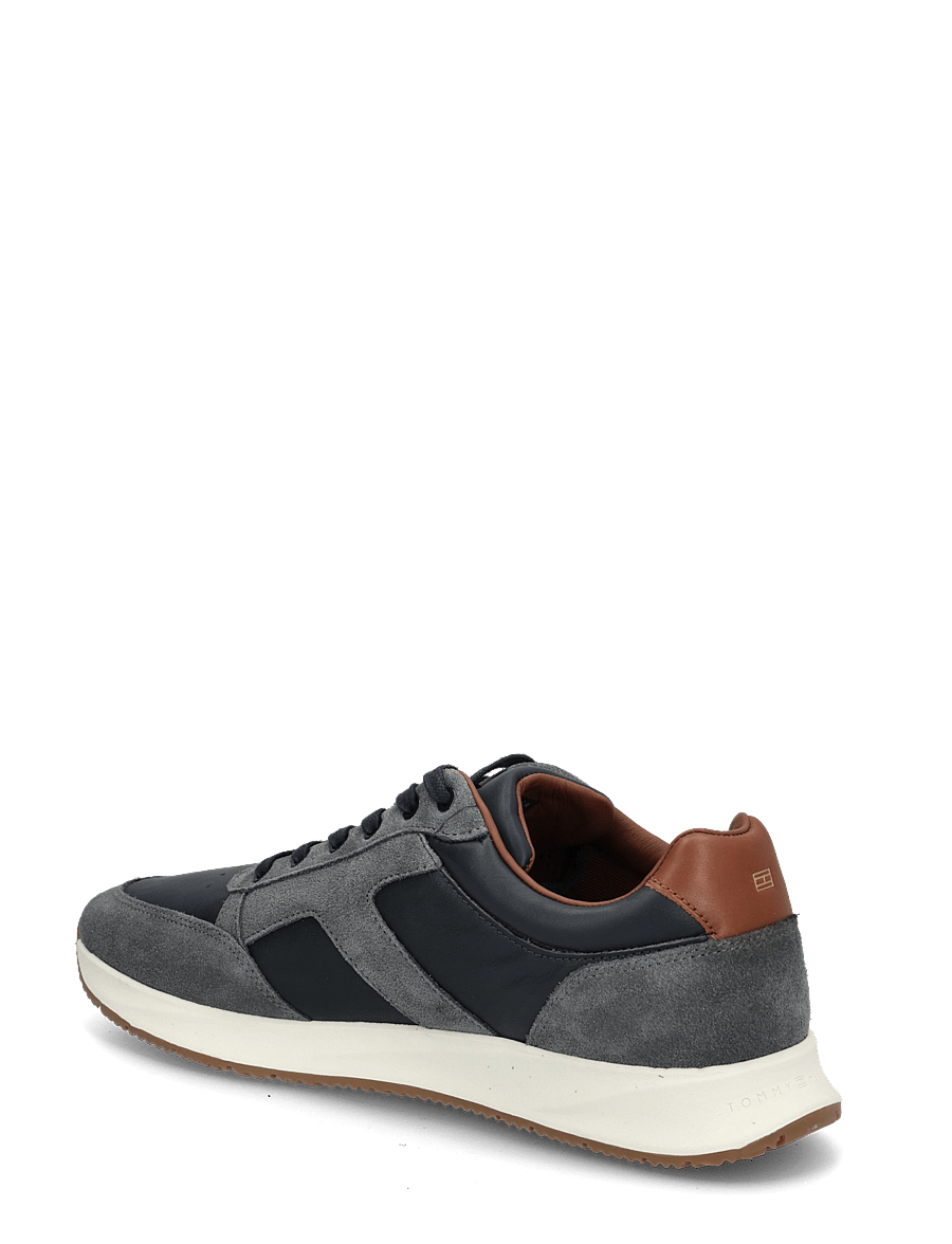 Tommy Hilfiger - ELEVATED HILFIGER MIX RUNNER - low-top sneaker - navy blue - 1