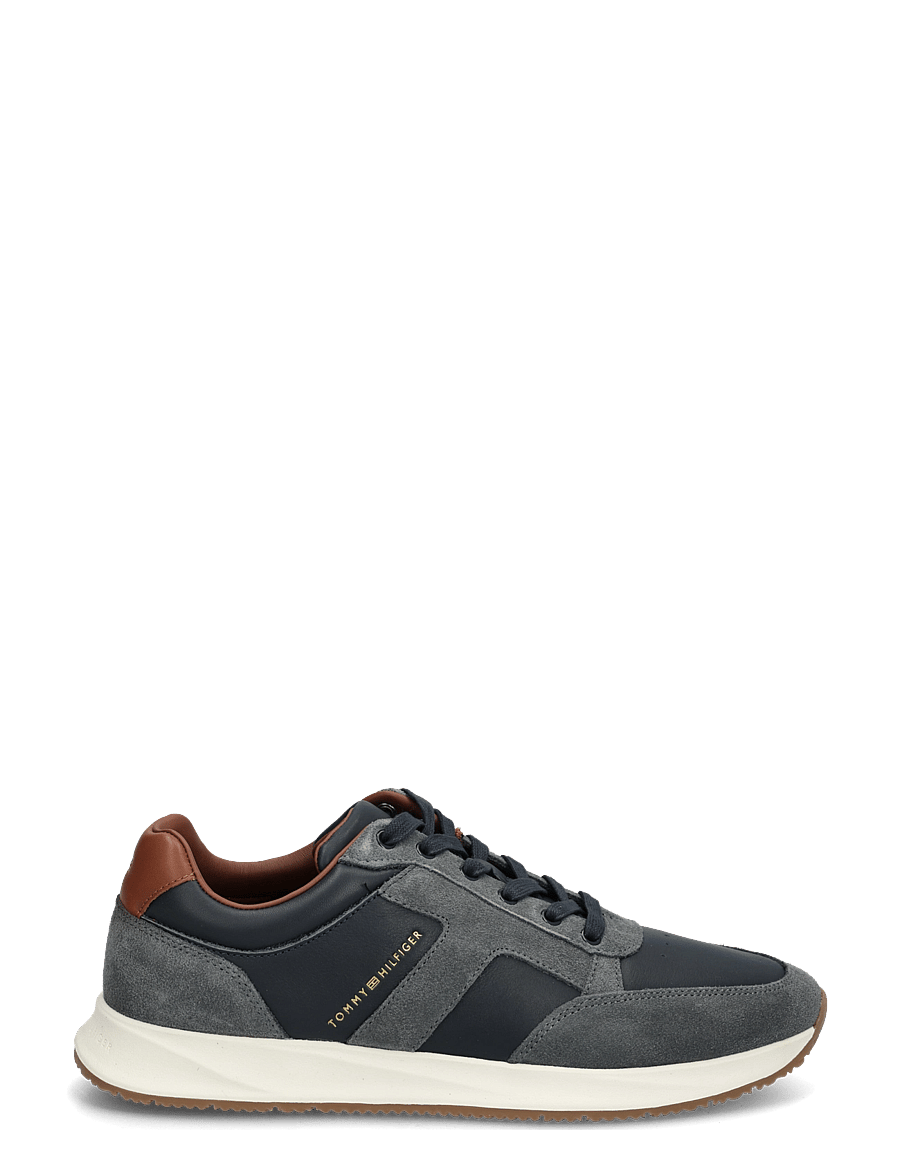 Tommy Hilfiger - ELEVATED HILFIGER MIX RUNNER - low-top sneaker - navy blue - 2