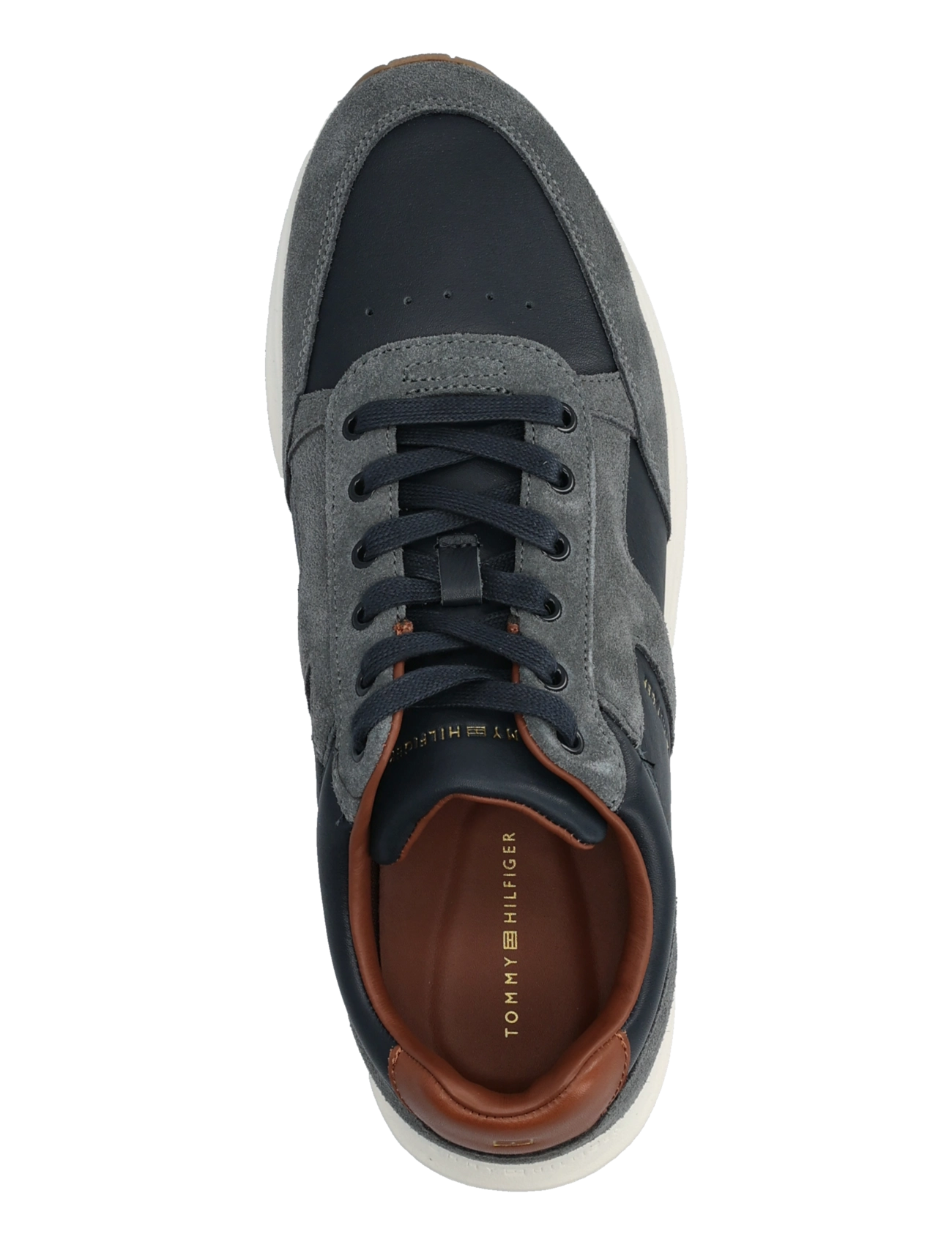 Tommy Hilfiger - ELEVATED HILFIGER MIX RUNNER - low-top sneaker - navy blue - 3
