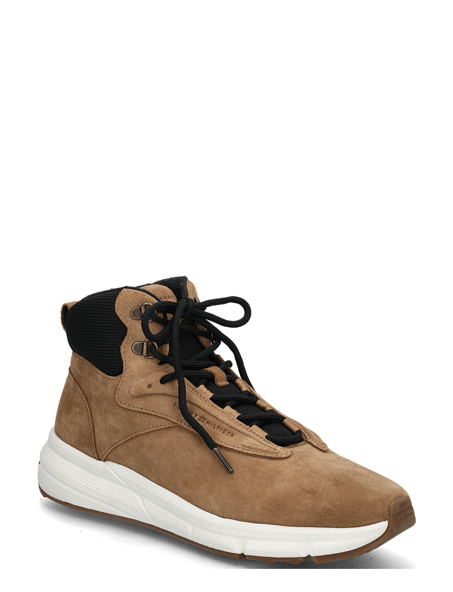 Tommy Hilfiger - HILFIGER SDE WARM HYBRID CHUKKA - cocoa - 0