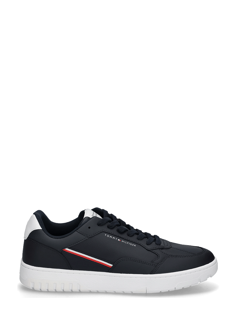 Tommy Hilfiger - TH BASKET CORPORATE STRIPES - lave sneakers - navy blue - 2