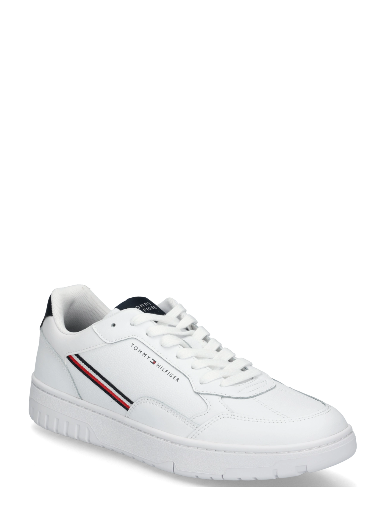 Tommy Hilfiger TH BASKET CORPORATE STRIPES - Osta olukorra järgi - WHITE BLACK / white
