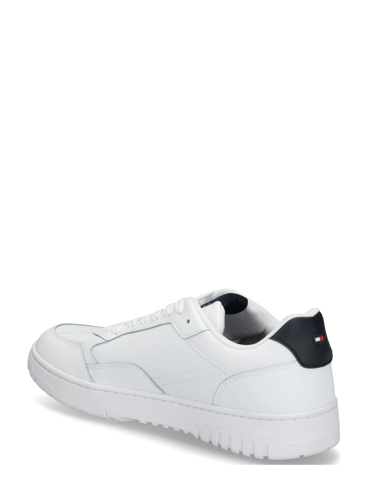 Tommy Hilfiger - TH BASKET CORPORATE STRIPES - white black - 1