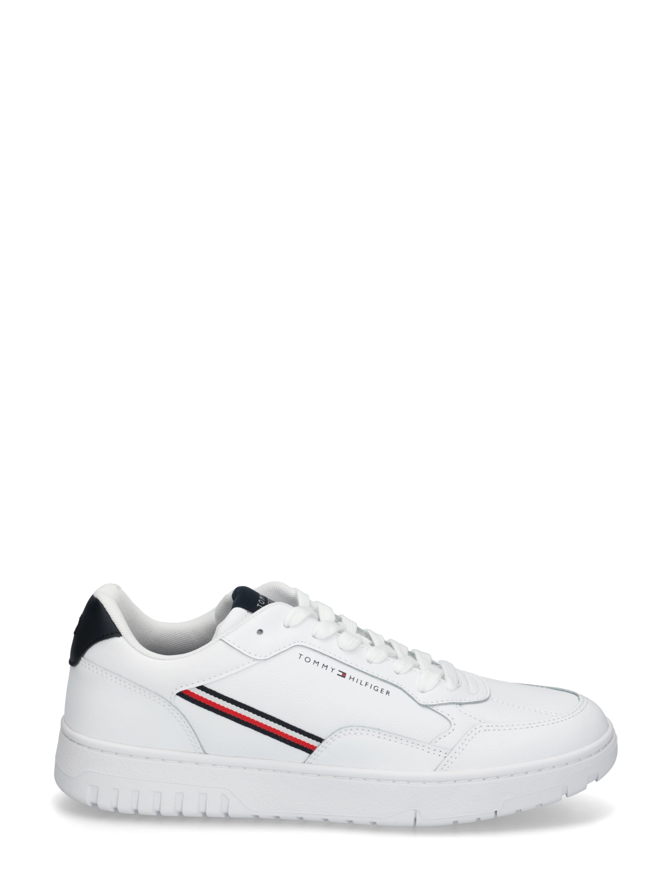 Tommy Hilfiger - TH BASKET CORPORATE STRIPES - white black - 2