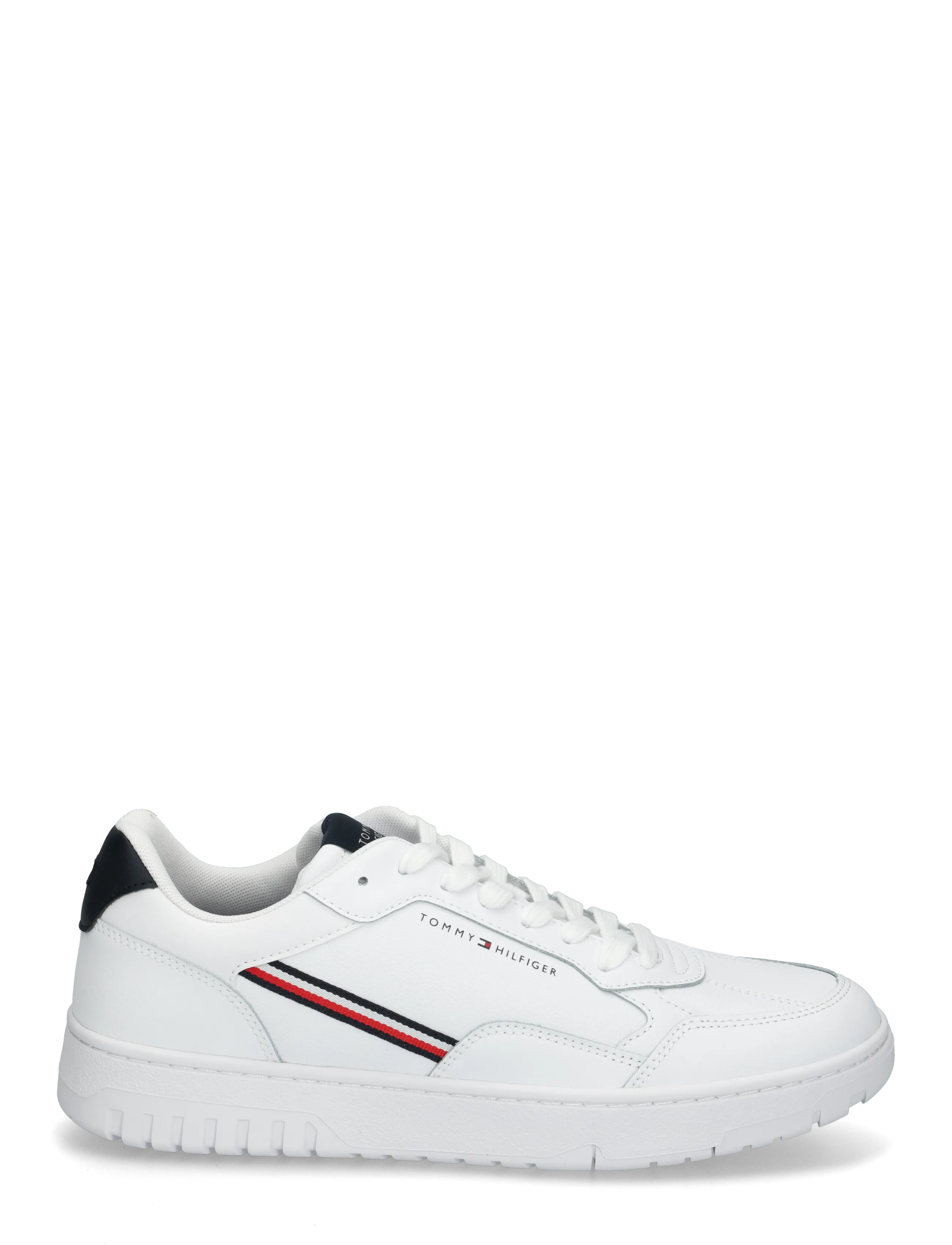 Tommy Hilfiger - TH BASKET CORPORATE STRIPES - nach anlass kaufen - white black - 2