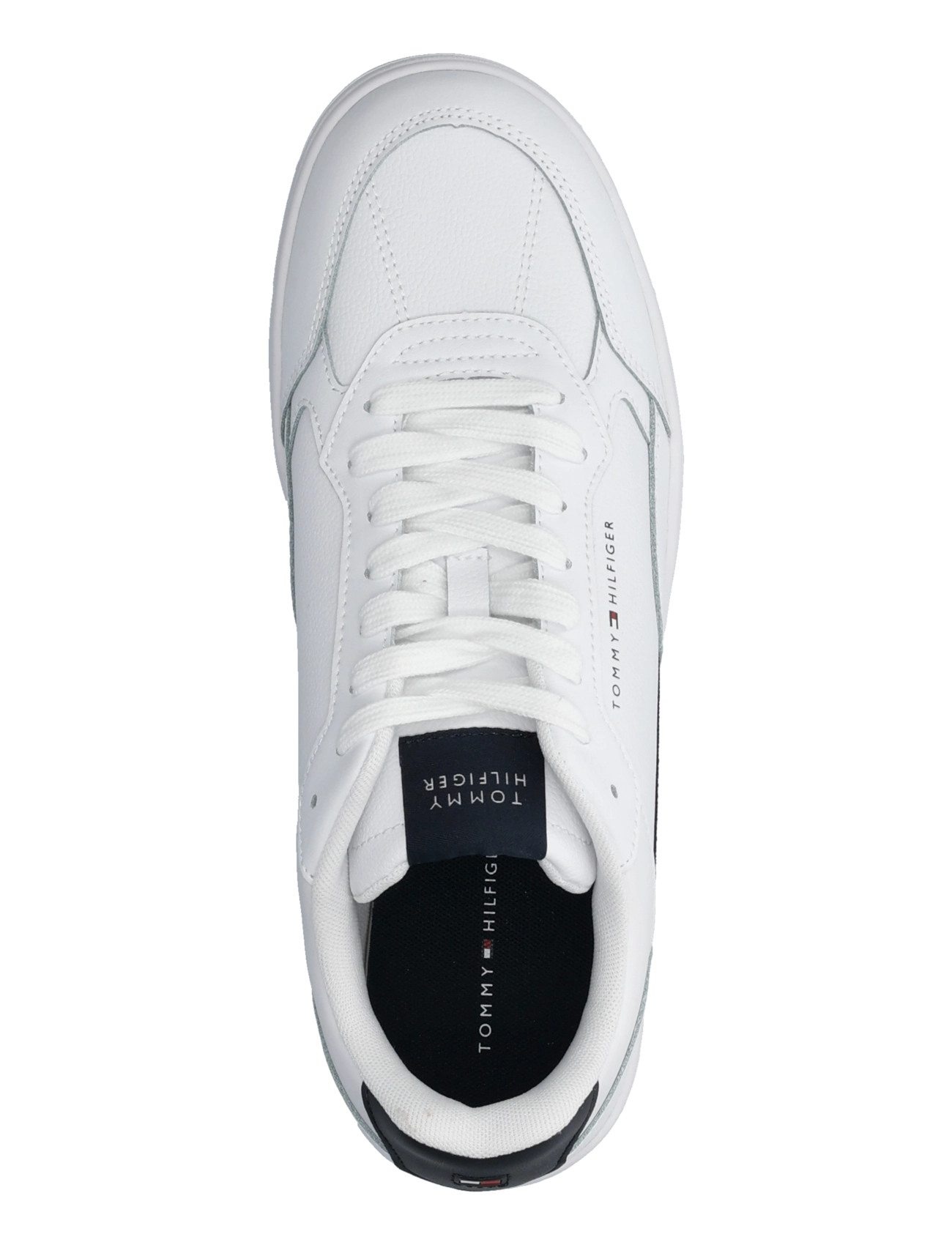 Tommy Hilfiger - TH BASKET CORPORATE STRIPES - white black - 3