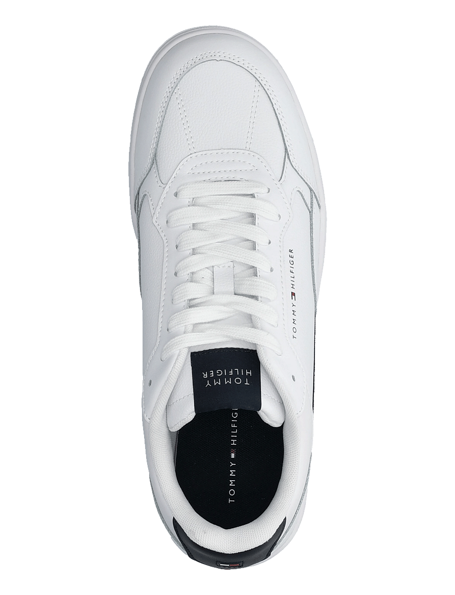 Tommy Hilfiger - TH BASKET CORPORATE STRIPES - low-top sneaker - white black - 3