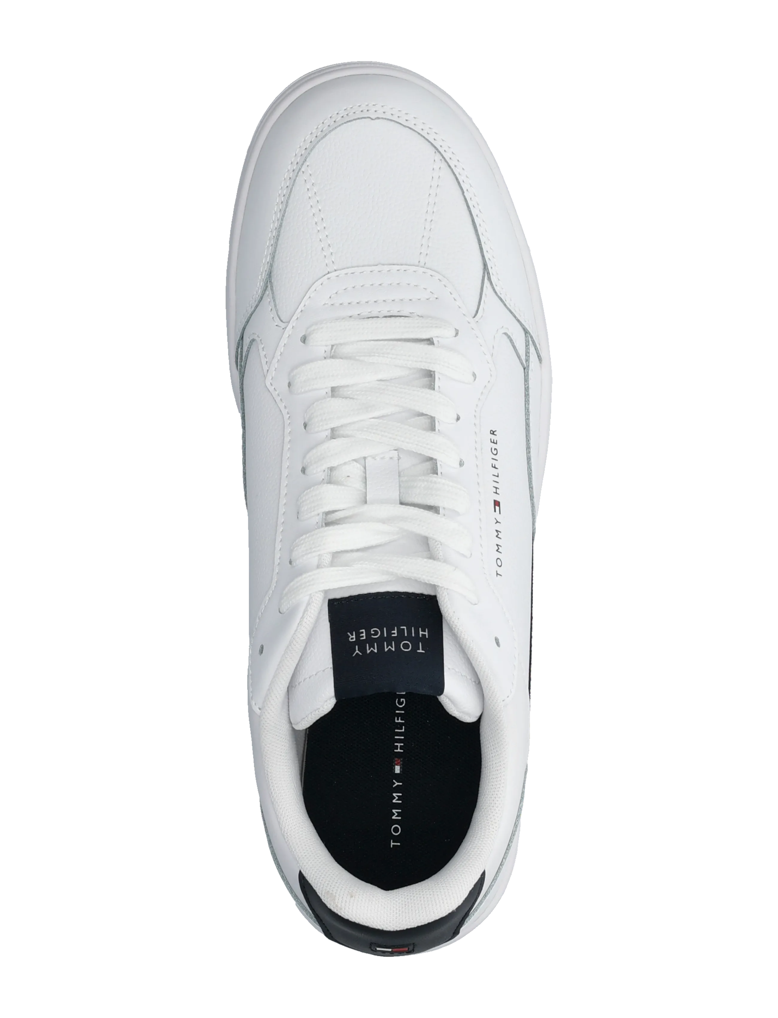 Tommy Hilfiger - TH BASKET CORPORATE STRIPES - nach anlass kaufen - white black - 3