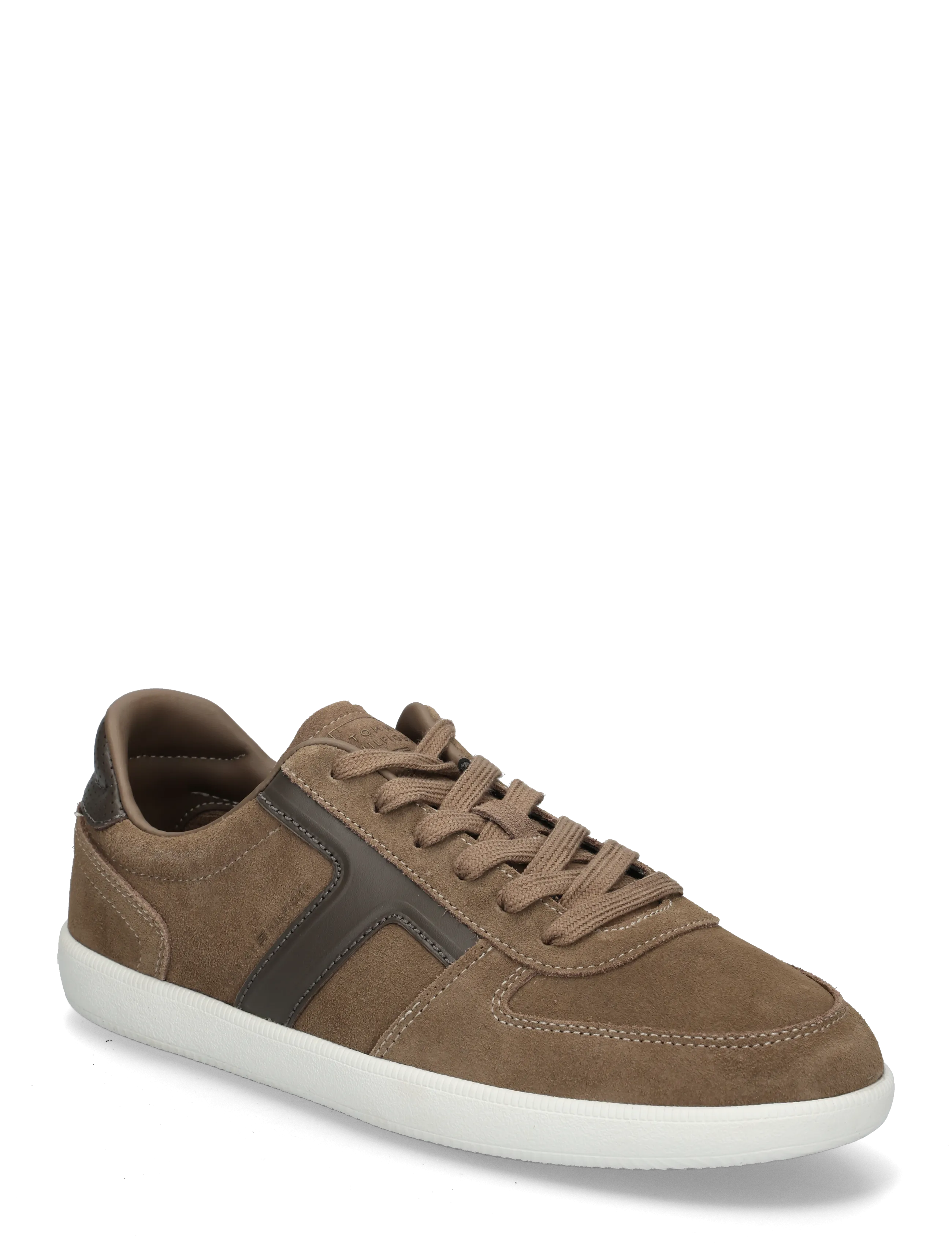 Tommy Hilfiger TH TRIBECA SNEAKER SUEDE - Schuhe - ANTILOPE / brown