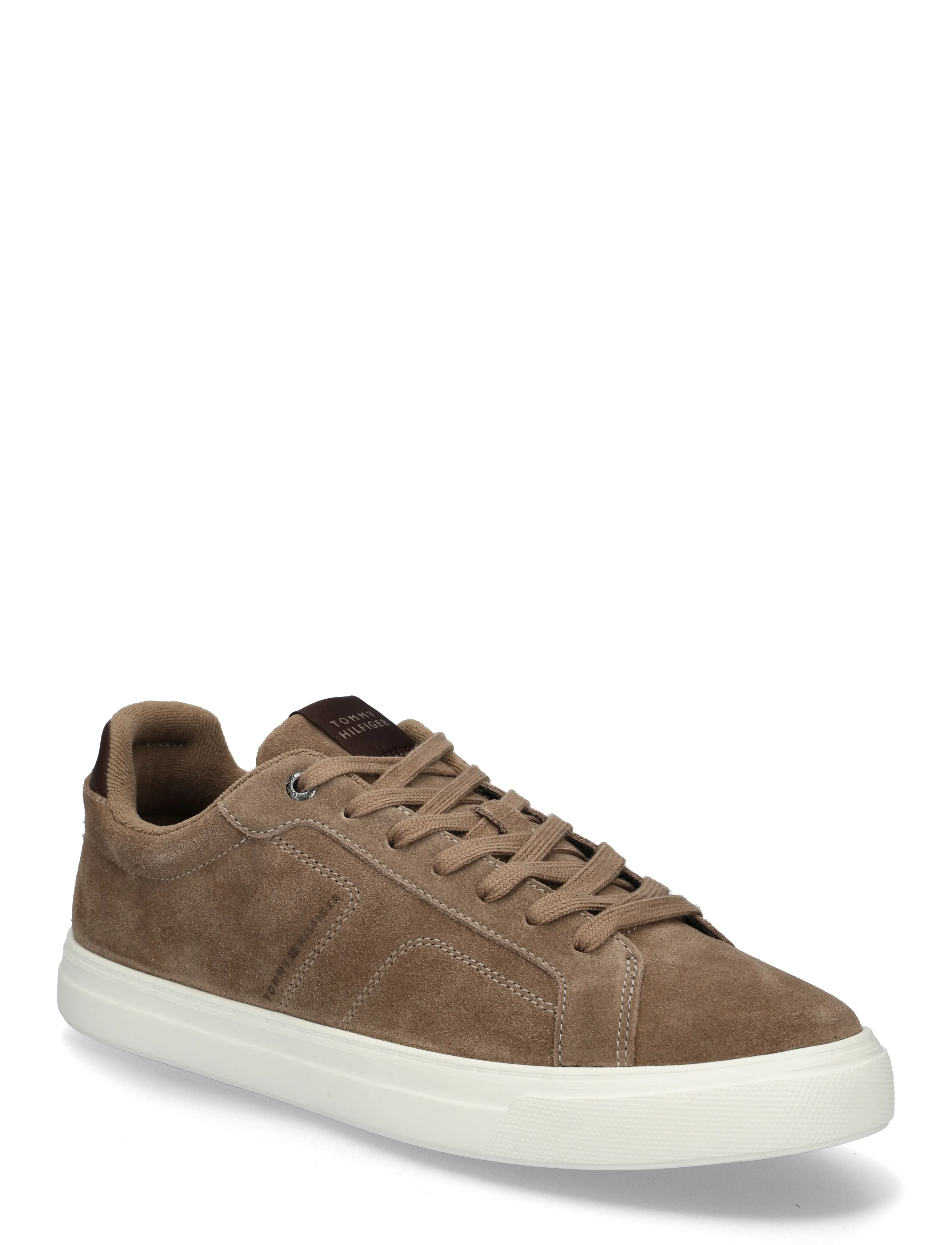 Tommy Hilfiger LIGHTWEIGHT SUEDE SNEAKER - Nach Anlass kaufen - ANTILOPE / brown