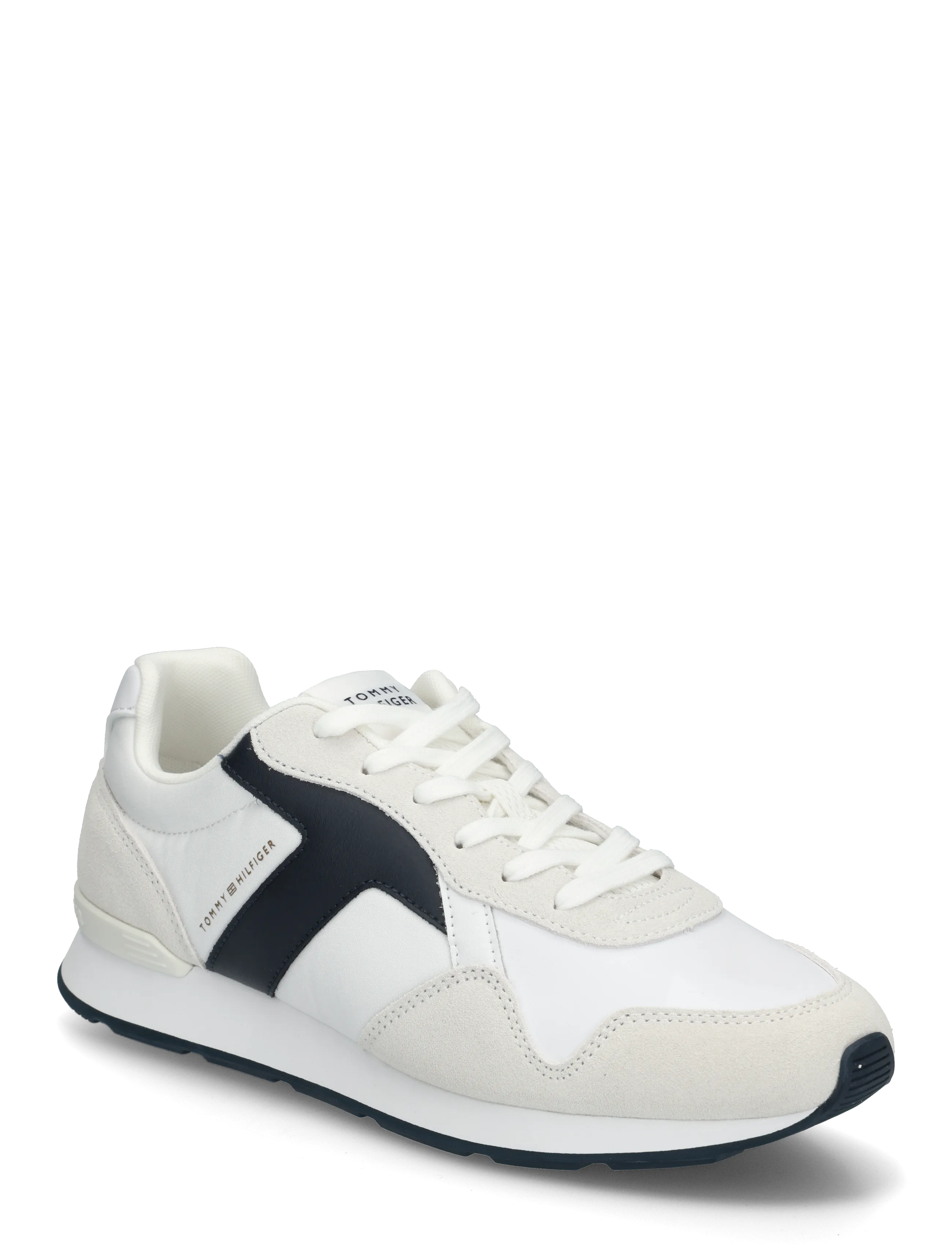Tommy Hilfiger T HILFIGER MELANGE RUNNER - Schuhe - WHITE / white