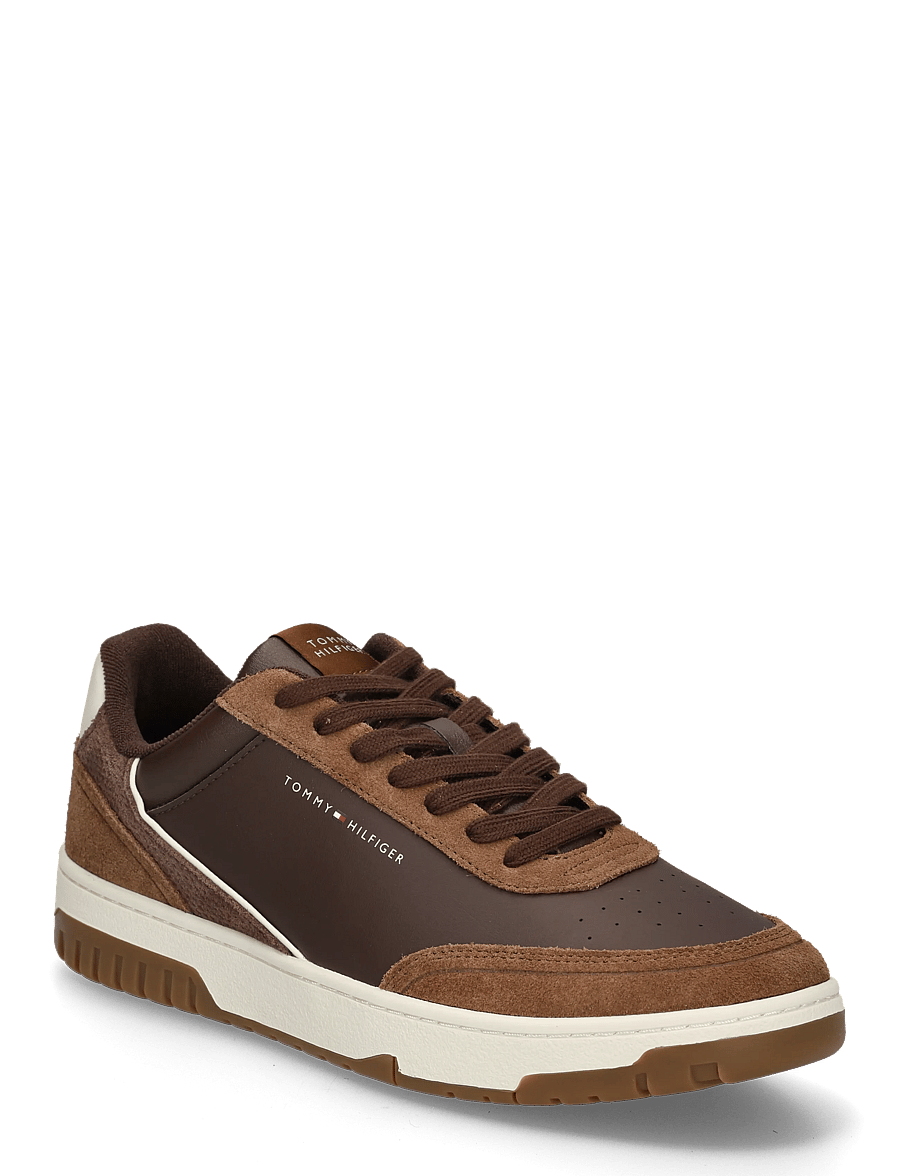 Tommy Hilfiger - TH BASKET CORE LITE SEASONAL LTH - coconut groove cocoa - 0