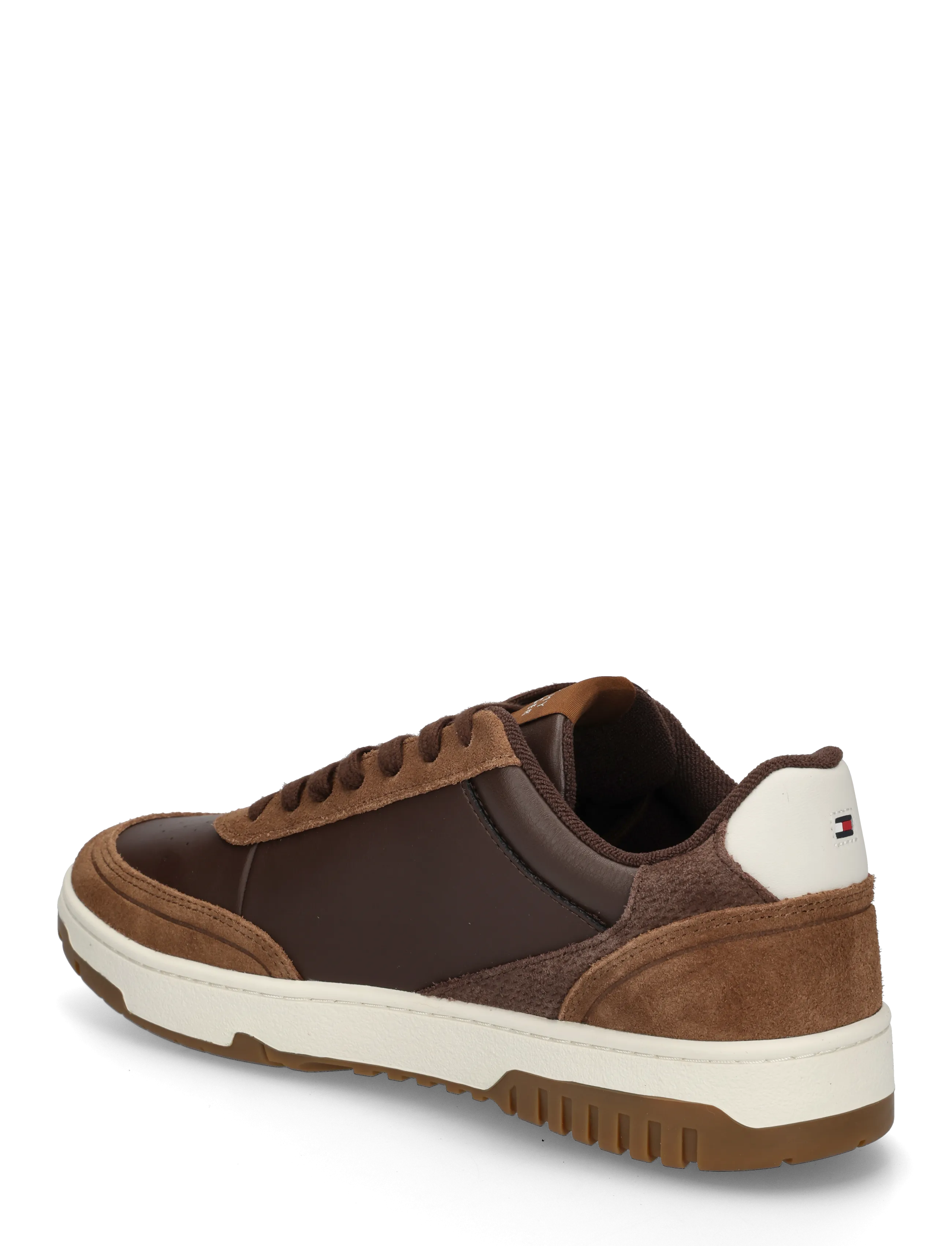 Tommy Hilfiger - TH BASKET CORE LITE SEASONAL LTH - coconut groove cocoa - 1