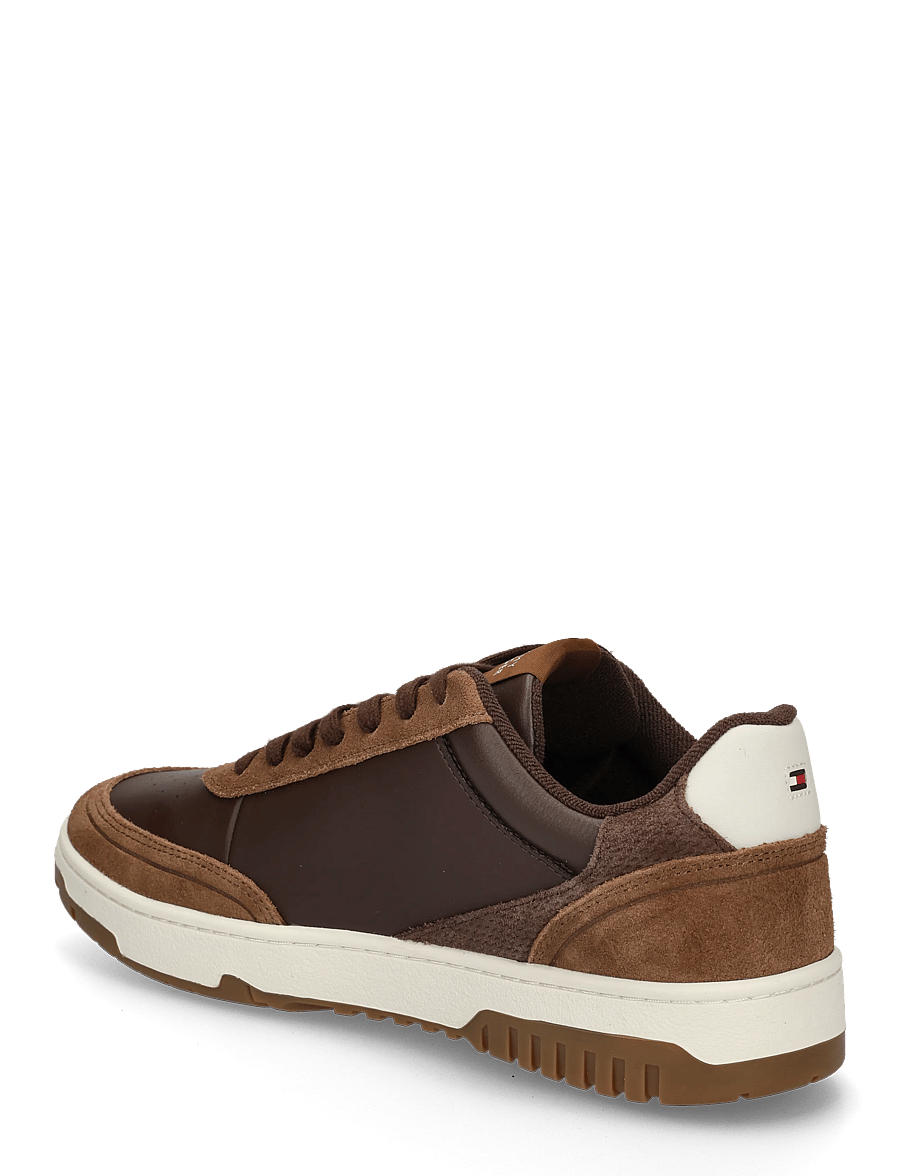 Tommy Hilfiger - TH BASKET CORE LITE SEASONAL LTH - coconut groove cocoa - 1