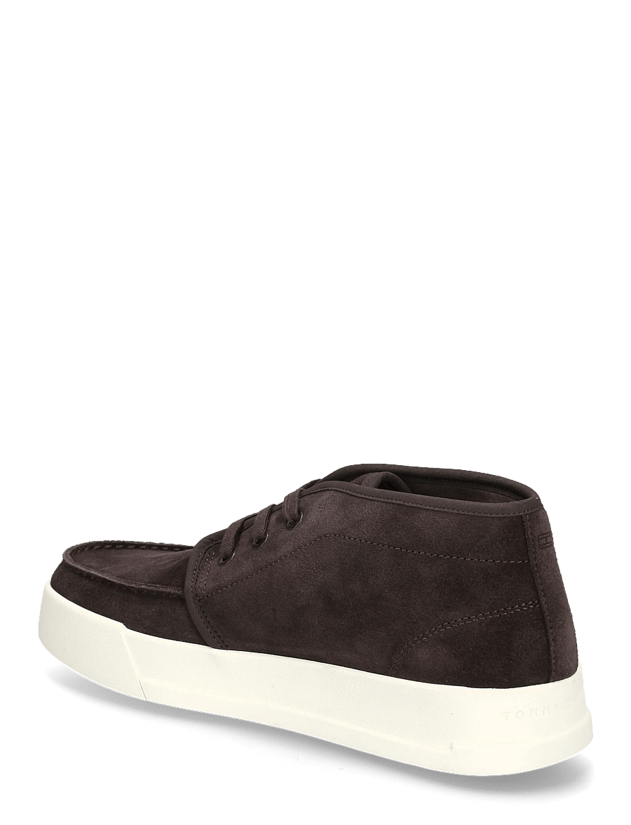 Tommy Hilfiger - TH COURT SUEDE CHUKKA - chukka boots - chocolate - 1