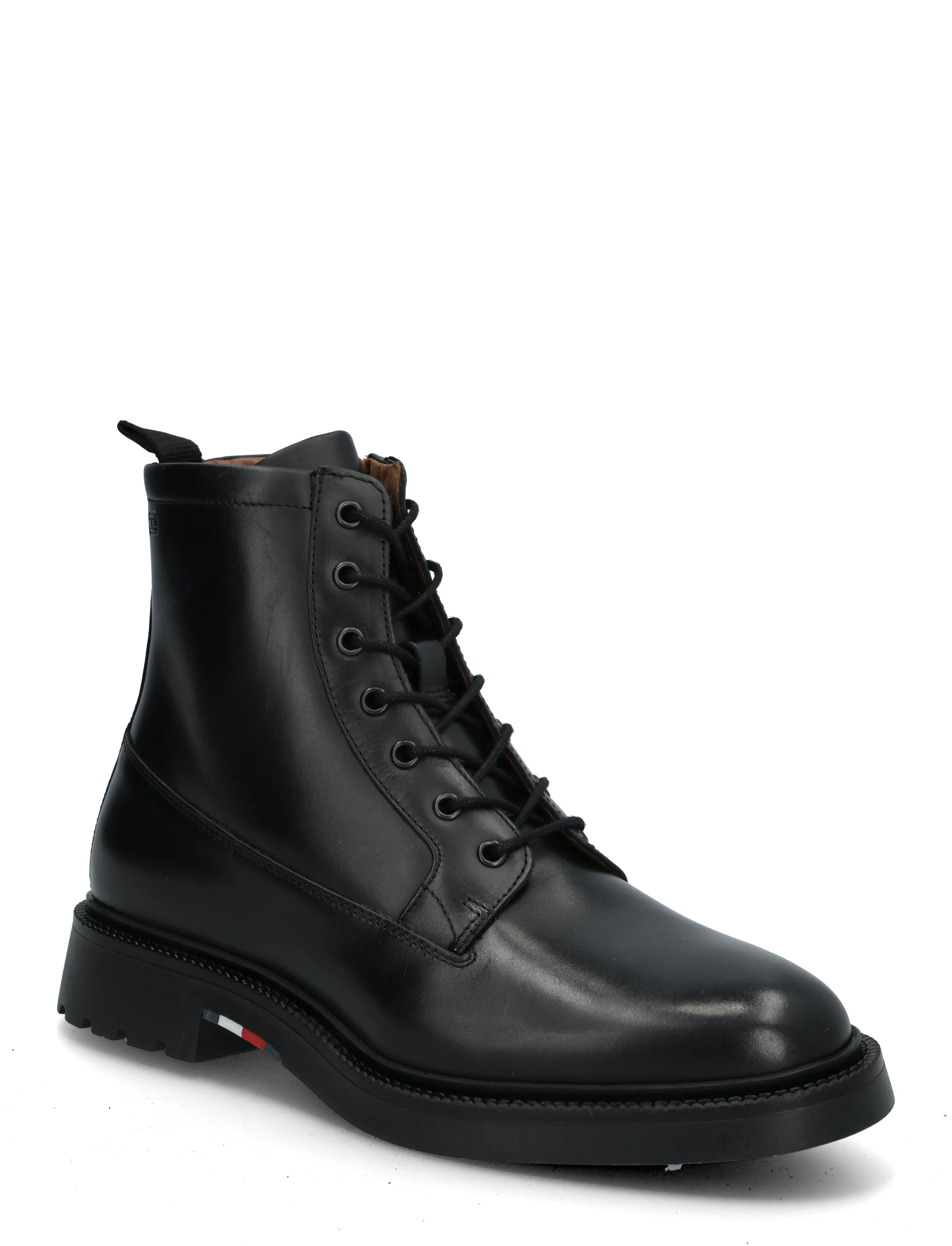 Tommy Hilfiger CORPORATE CASUAL LTH  BOOT - Tommy Hilfiger - BLACK / black