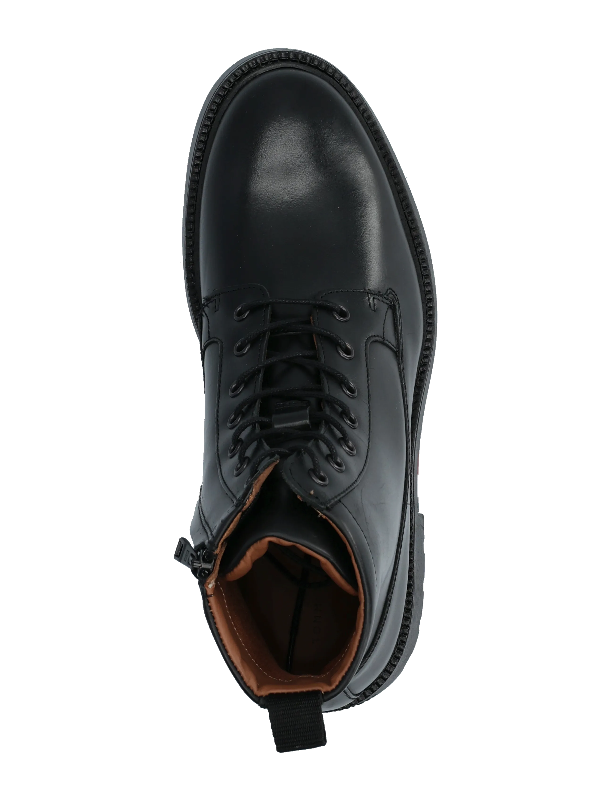 Tommy Hilfiger - CORPORATE CASUAL LTH  BOOT - schnürstiefel - black - 3
