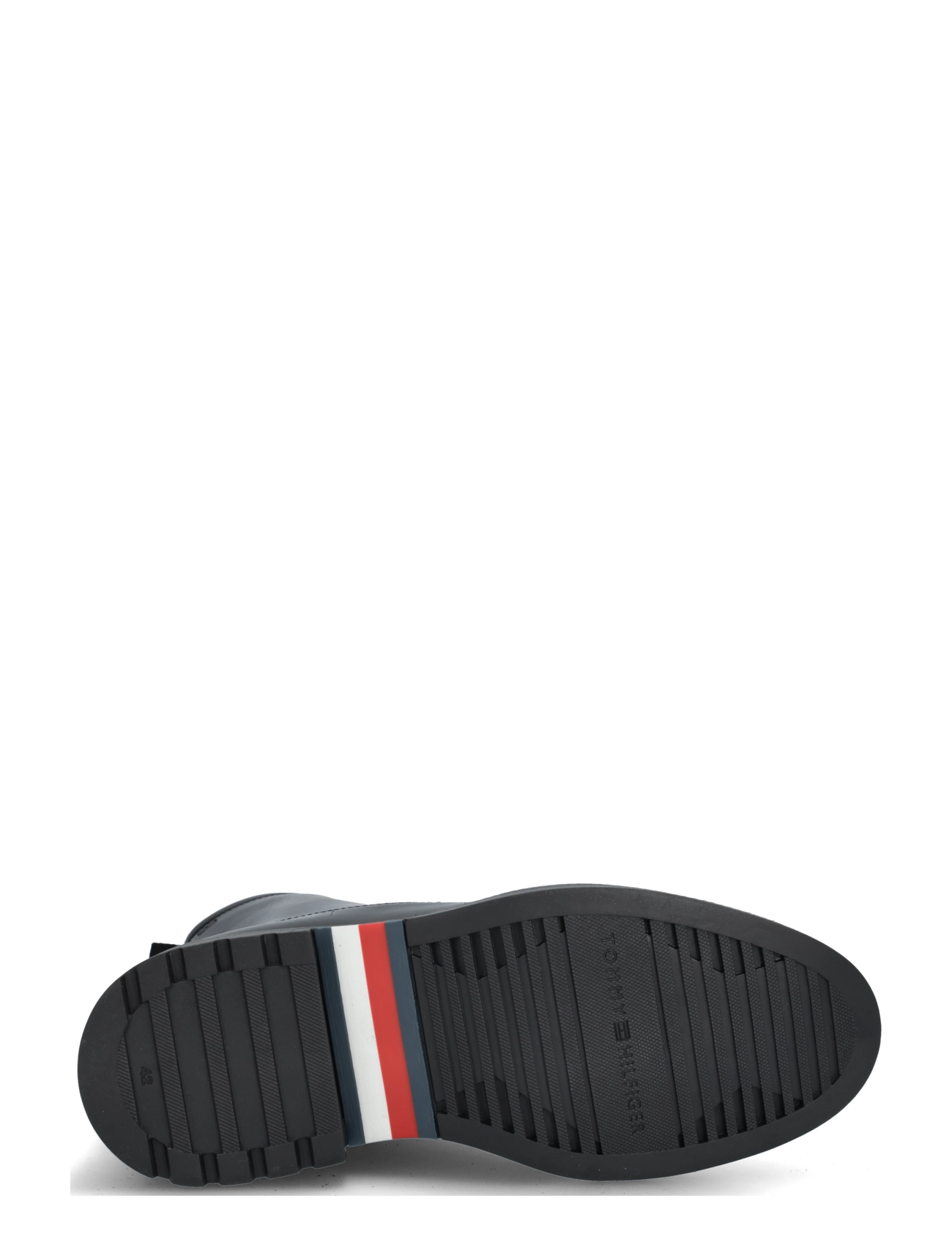 Tommy Hilfiger - CORPORATE CASUAL LTH  BOOT - schnürstiefel - black - 4