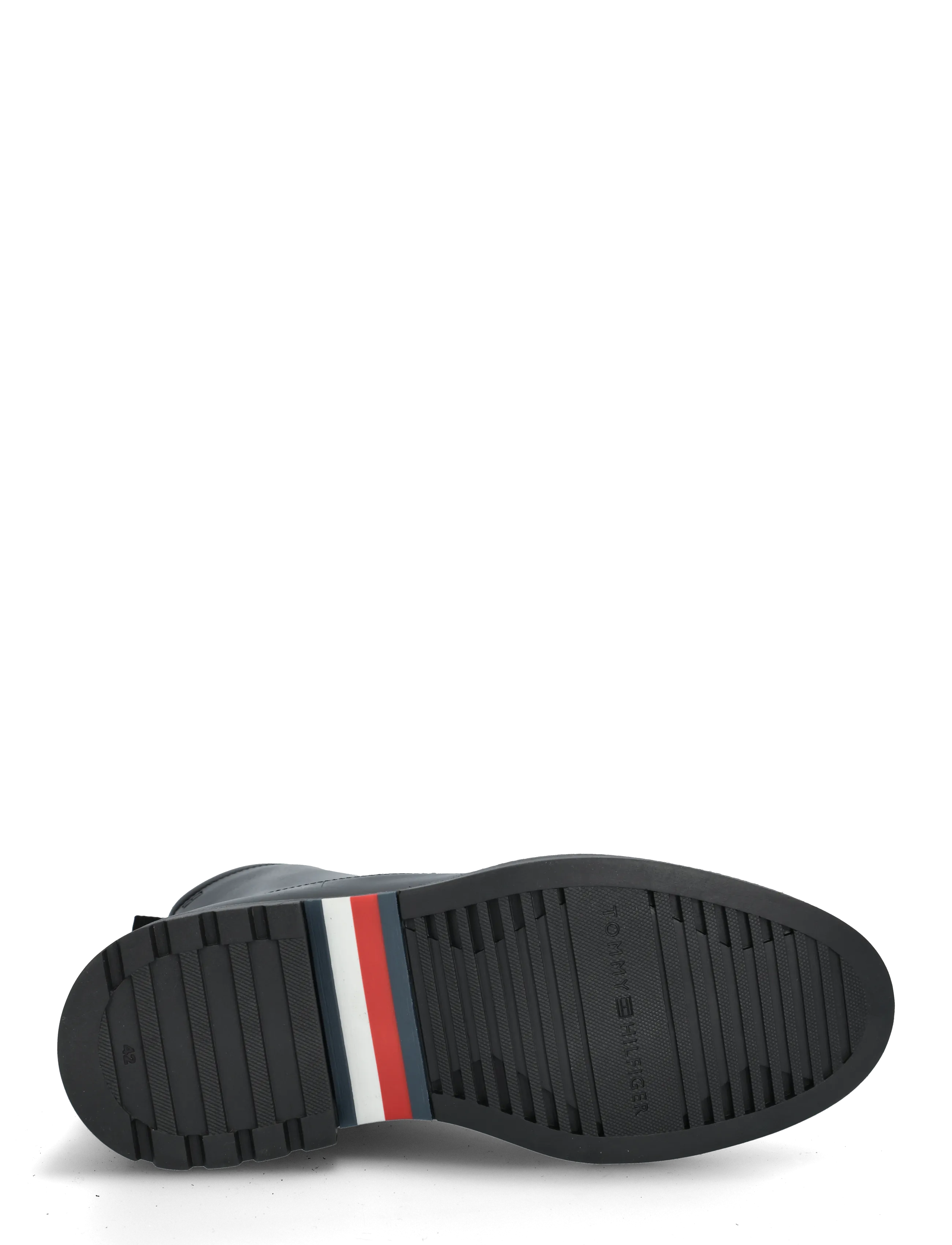 Tommy Hilfiger - CORPORATE CASUAL LTH  BOOT - schnürstiefel - black - 4